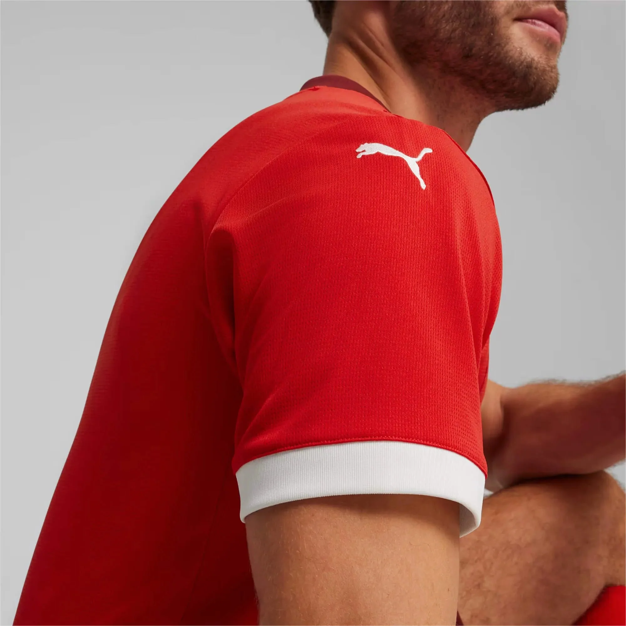 Puma 2024-25 Switzerland Men's Stadium Home Jersey - Image 5