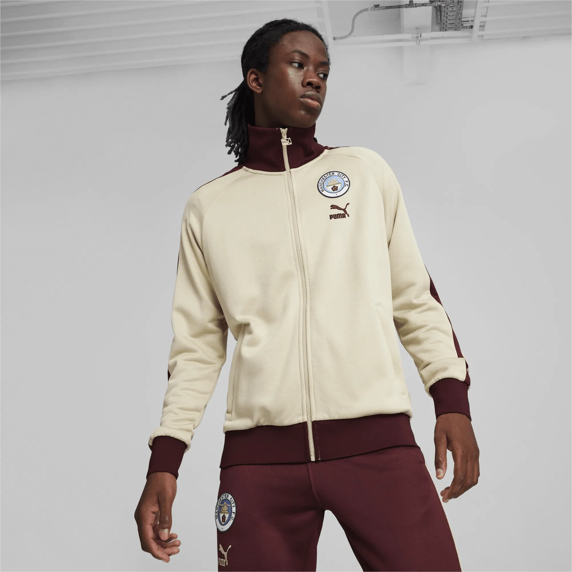 Puma 2024 Manchester City Men's Heritage T7 Jacket - Image 3