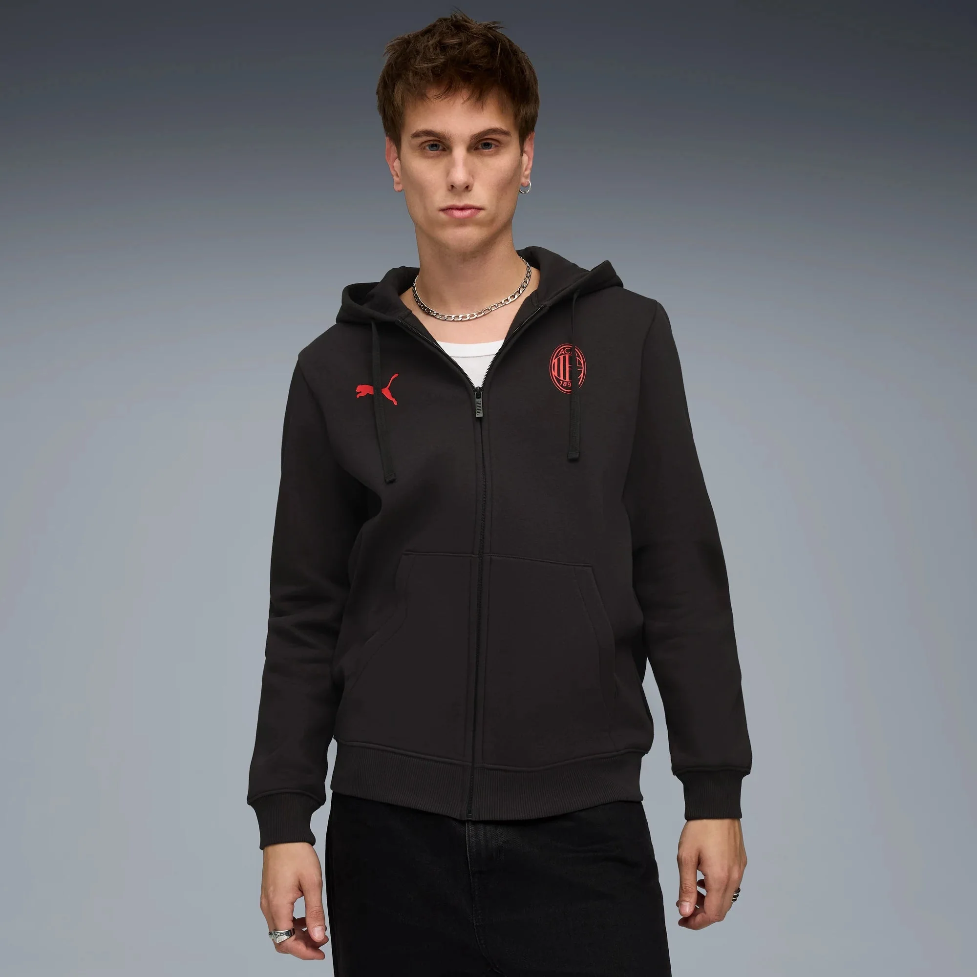 Puma 2025-26 AC Milan Men's FTBLESS Jacket - Image 3