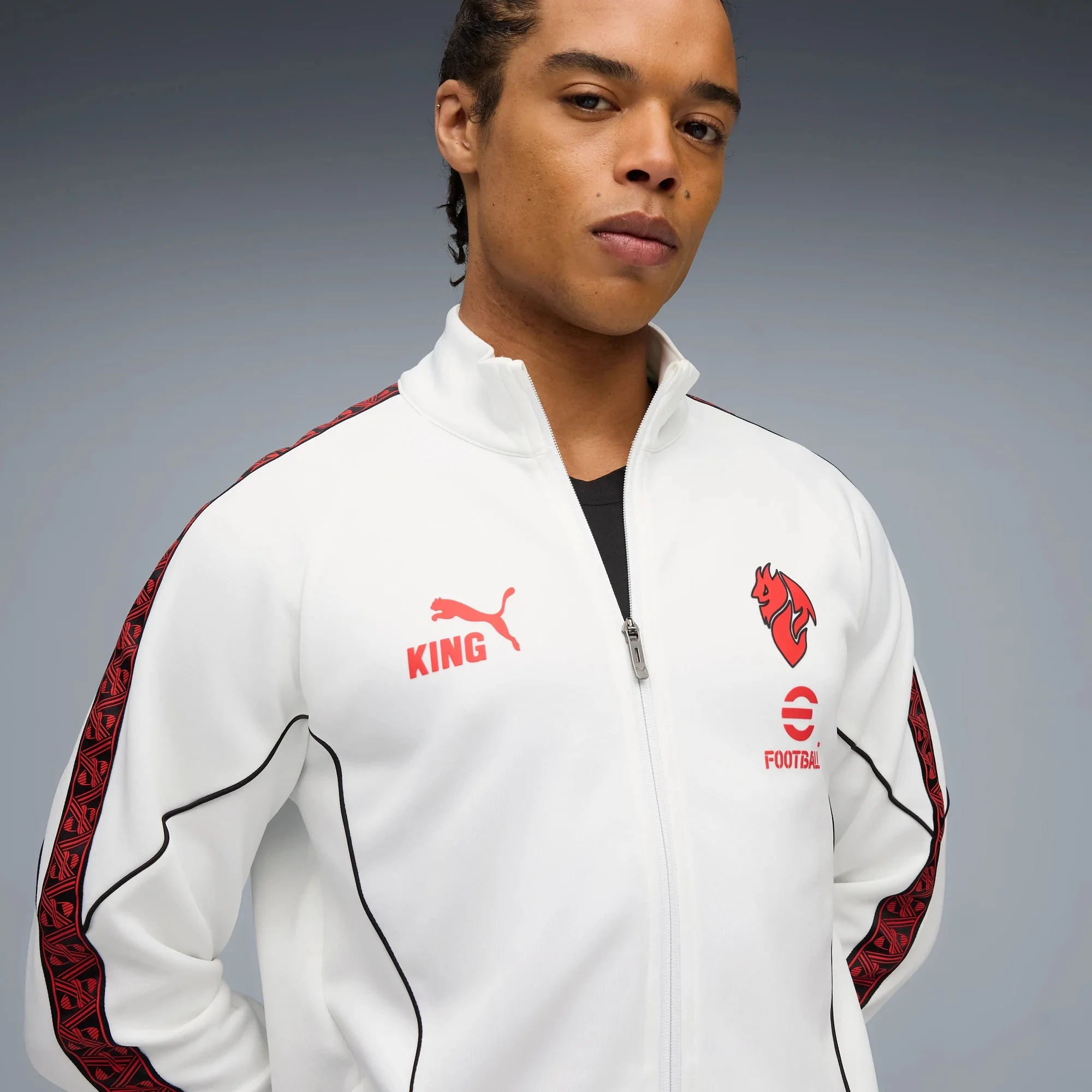 Puma 2025-26 AC Milan Men's KING Anthem Jacket - Image 7