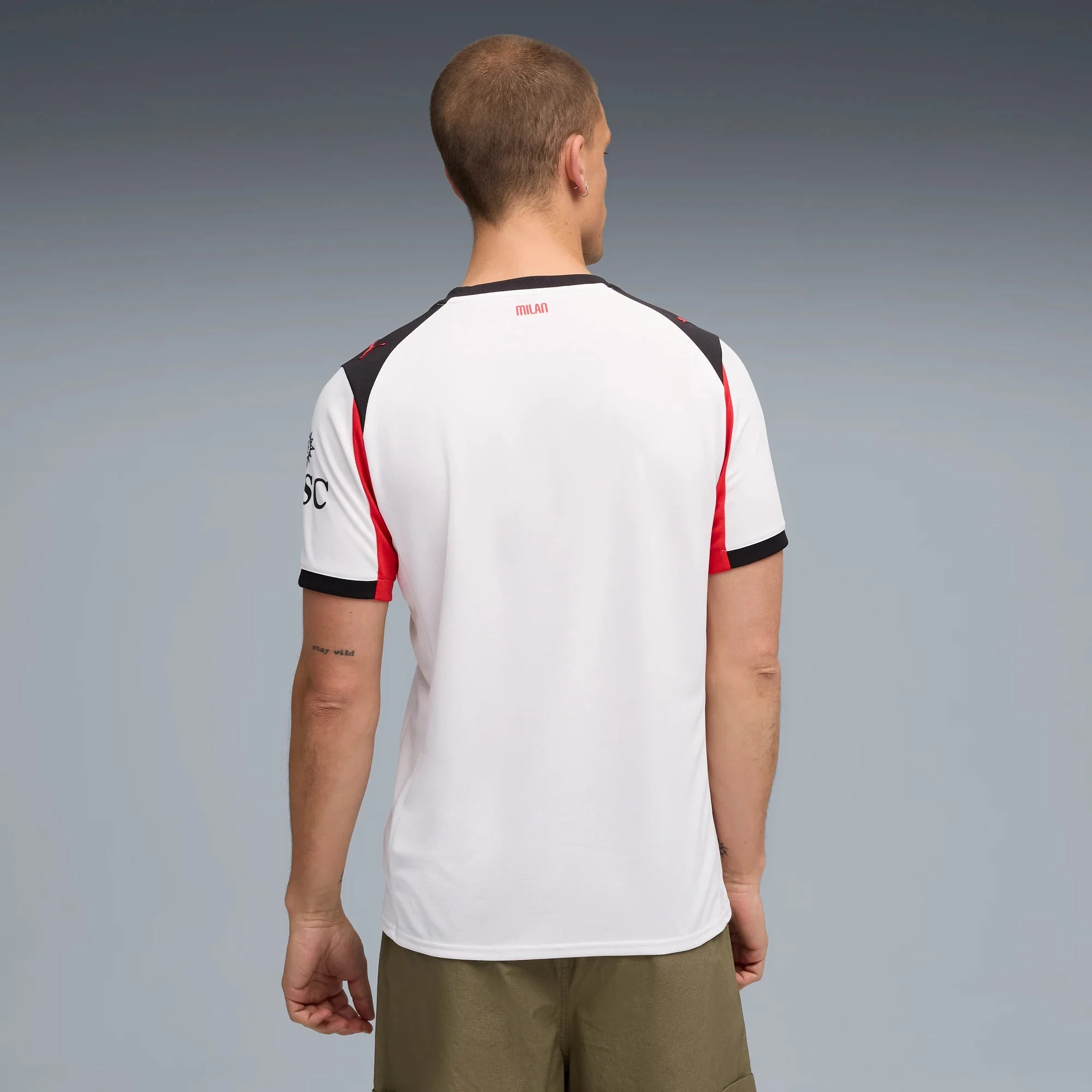 Puma 2025-26 AC Milan Men's Stadium Away Soccer Jersey - Image 4