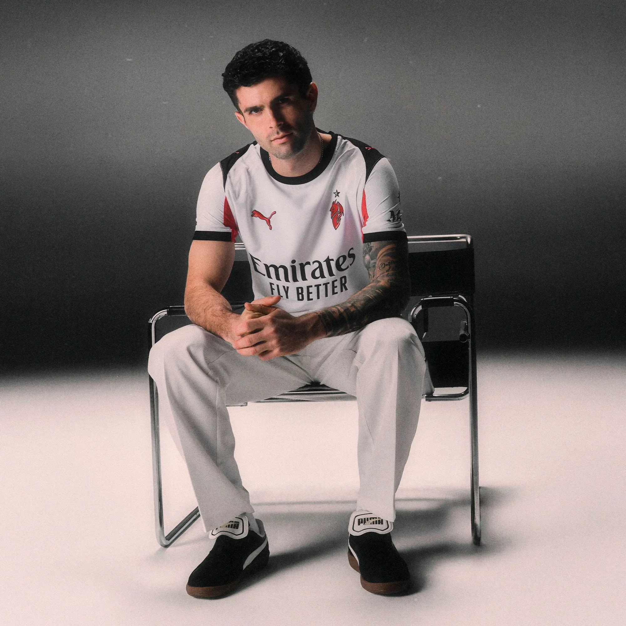 Puma 2025-26 AC Milan Men's Stadium Away Soccer Jersey - Image 7