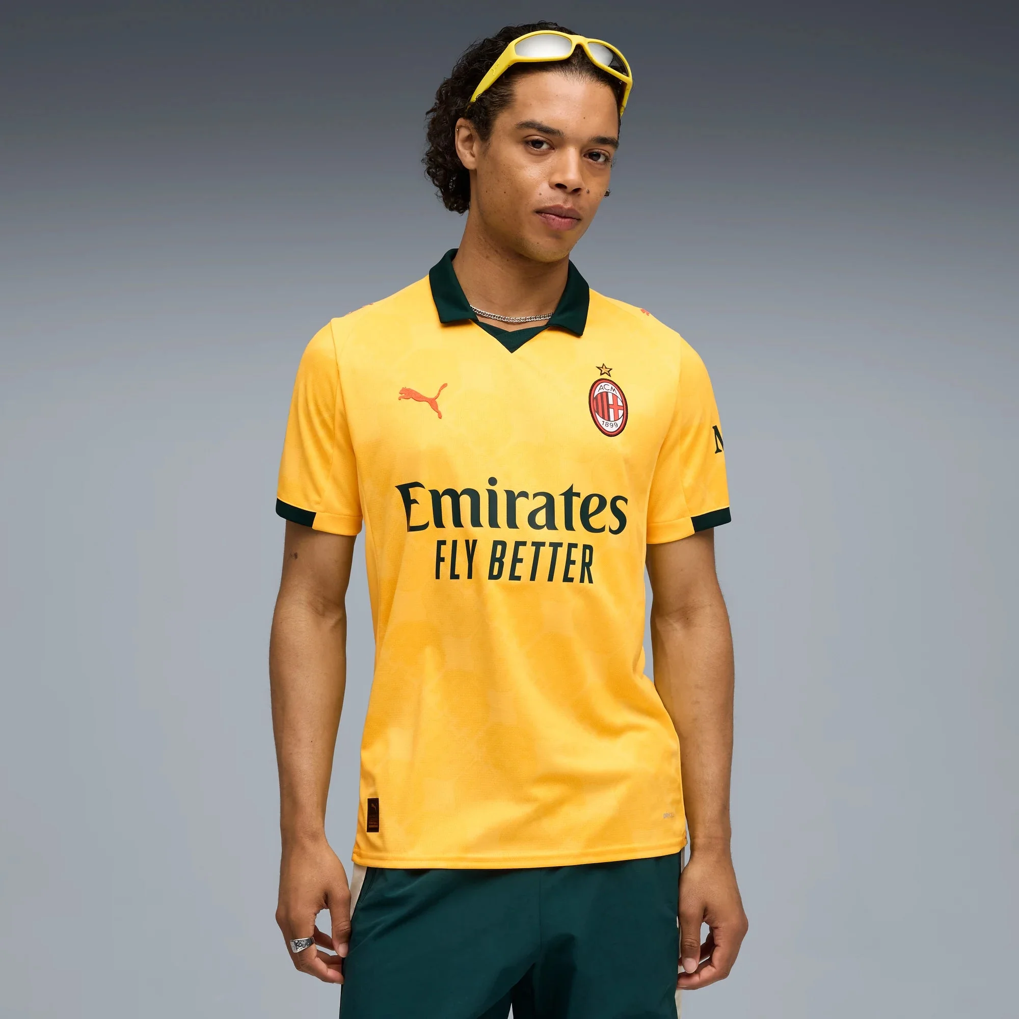 Puma 2025-26 AC Milan Men's Stadium Third Soccer Jersey - Image 3