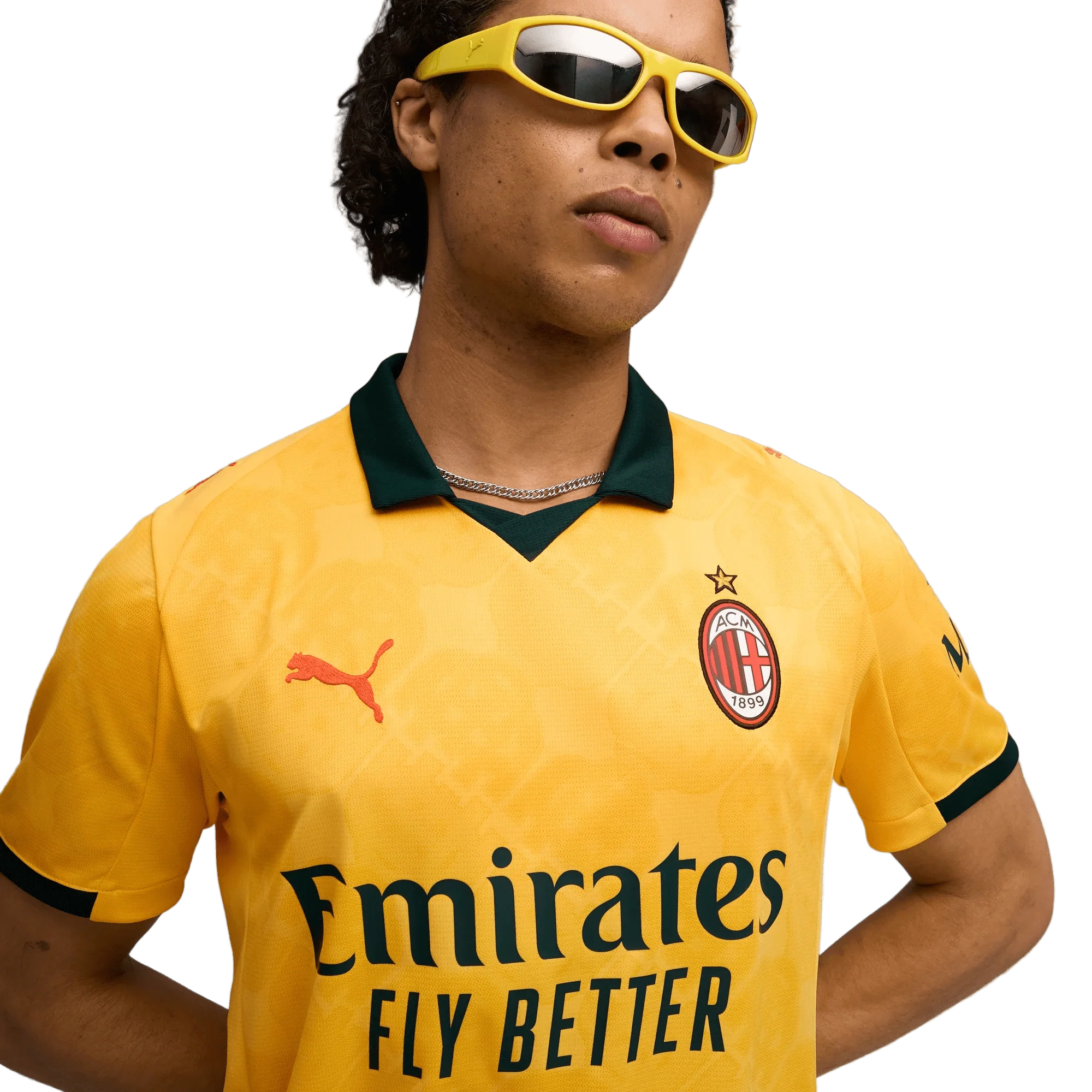 Puma 2025-26 AC Milan Men's Stadium Third Soccer Jersey - Image 5
