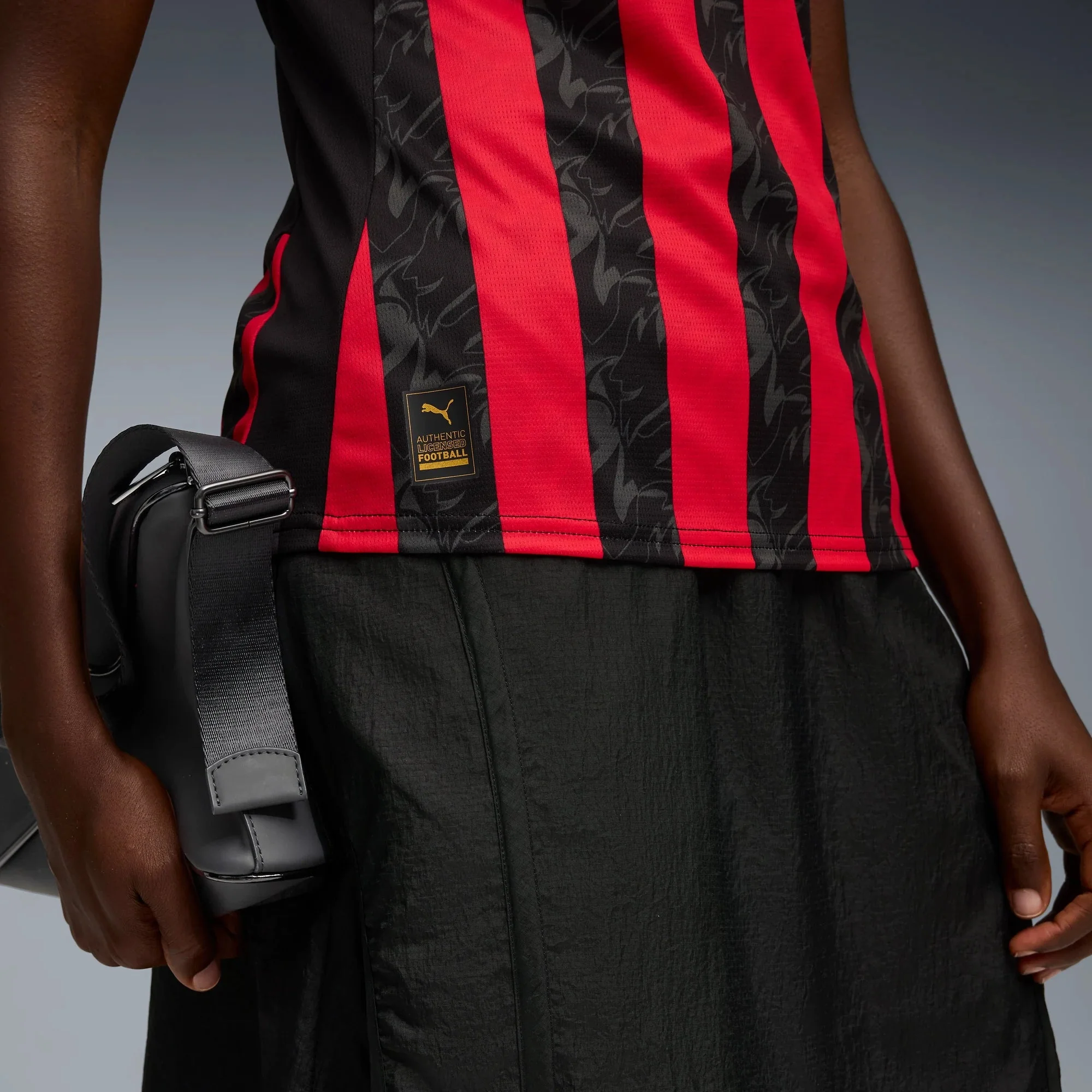 Puma 2025-26 AC Milan Women's Stadium Home Soccer Jersey - Image 6