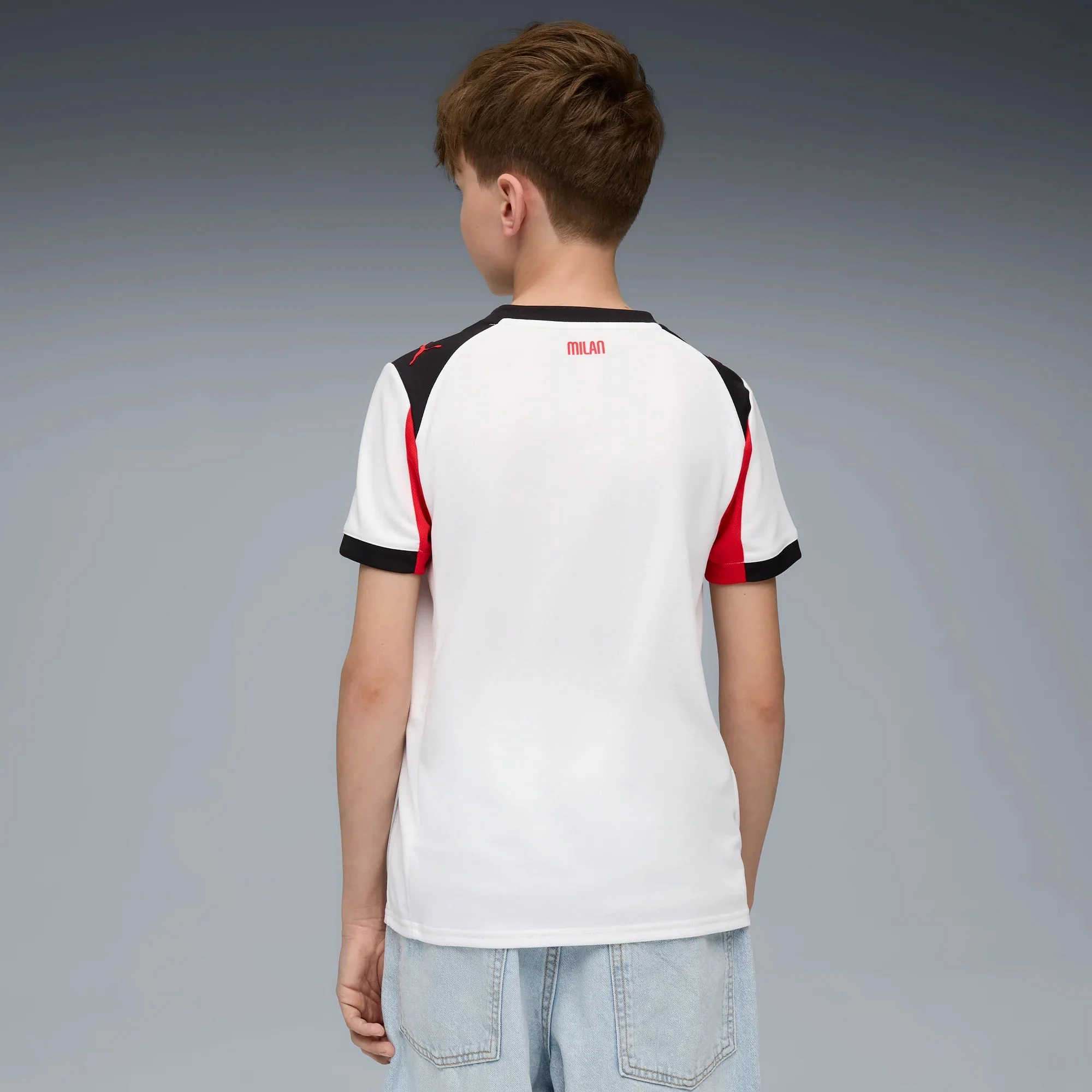 Puma 2025-26 AC Milan Youth Stadium Away Soccer Jersey - Image 4