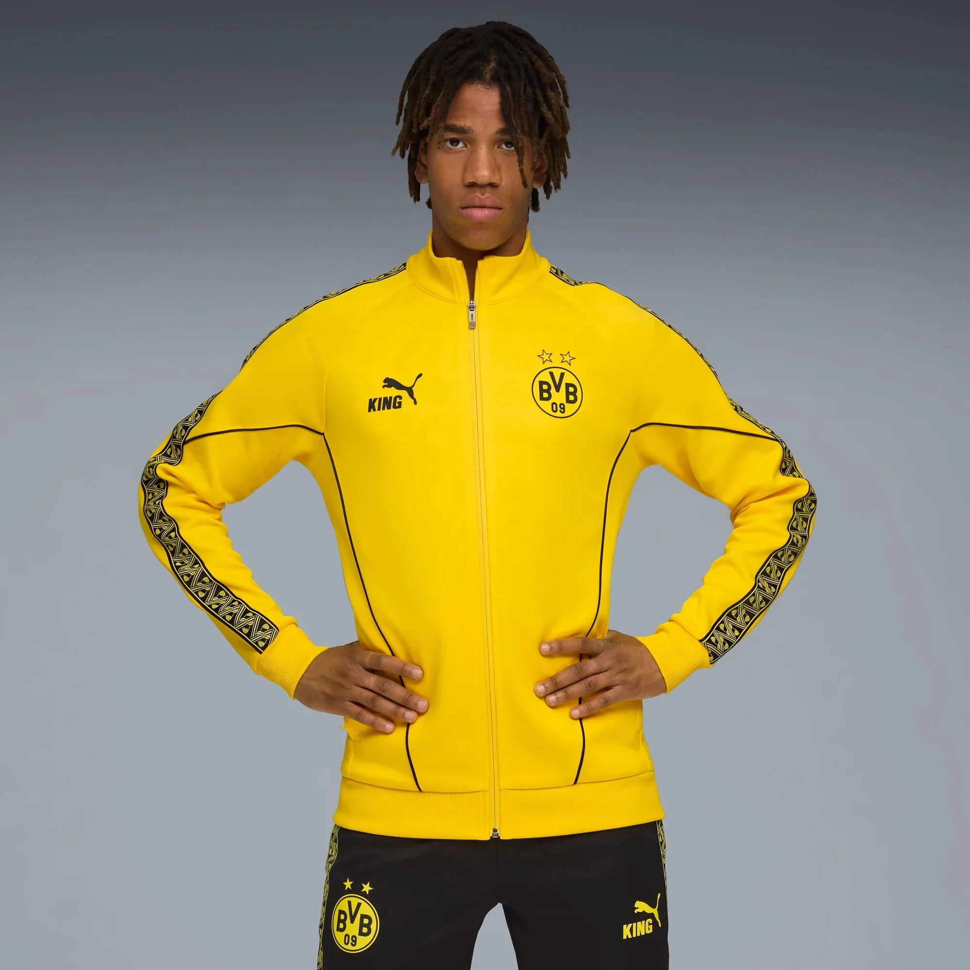 Puma 2025-26 Borussia Dortmund Men's King Anthem Jacket - Image 3