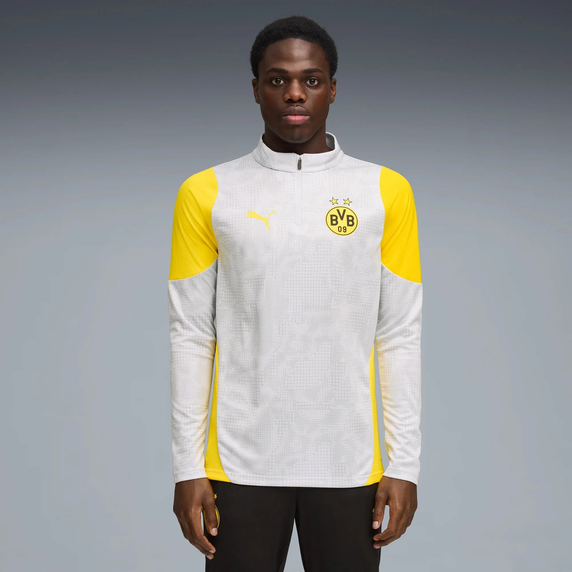 Puma 2025-26 Borussia Dortmund Men's Training 1/4 Zip Top - Image 3