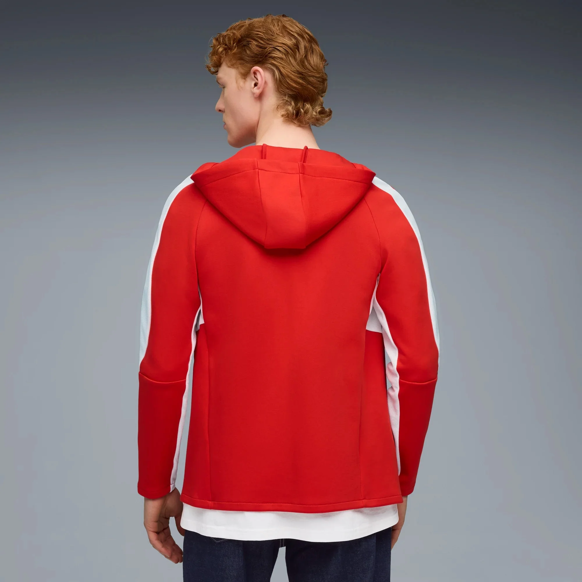 Puma 2025-26 Chivas Men's Evostripe Hooded Jacket - Image 4