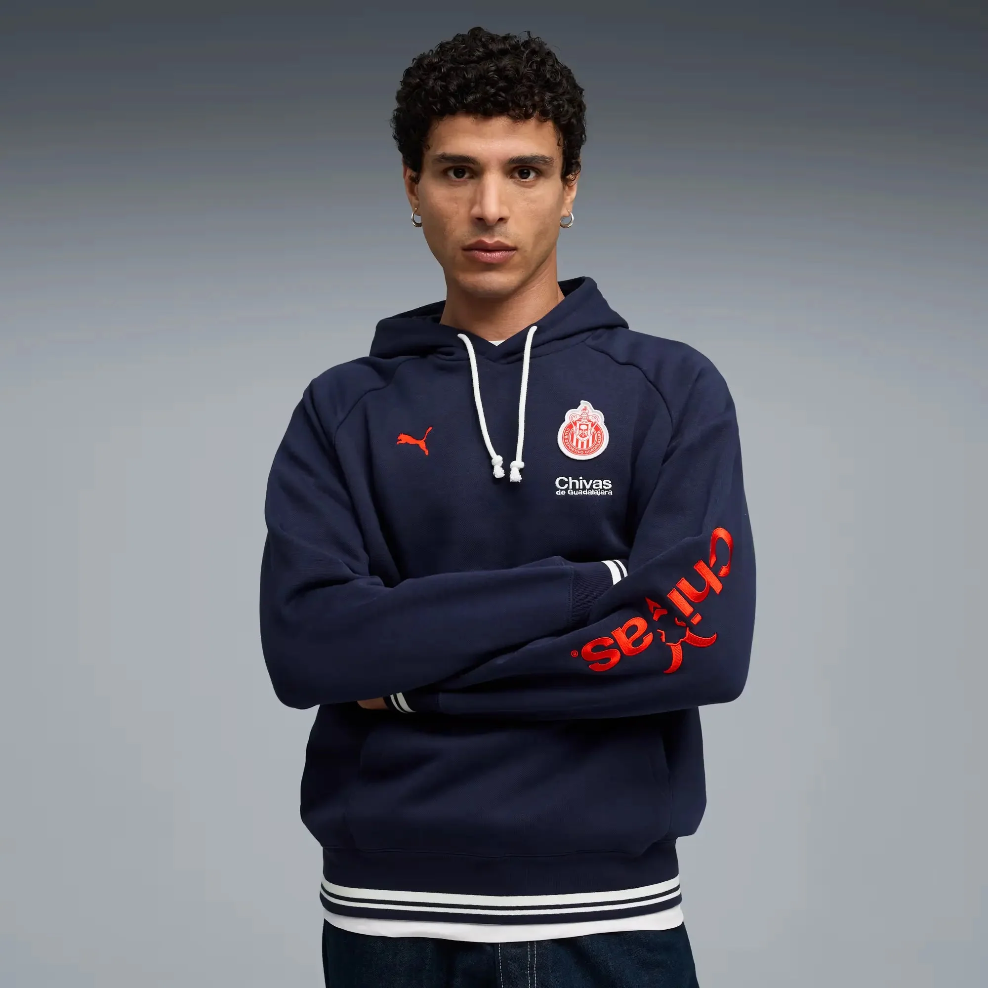 Puma 2025-26 Chivas Men's Relaxed Hoodie - Image 3