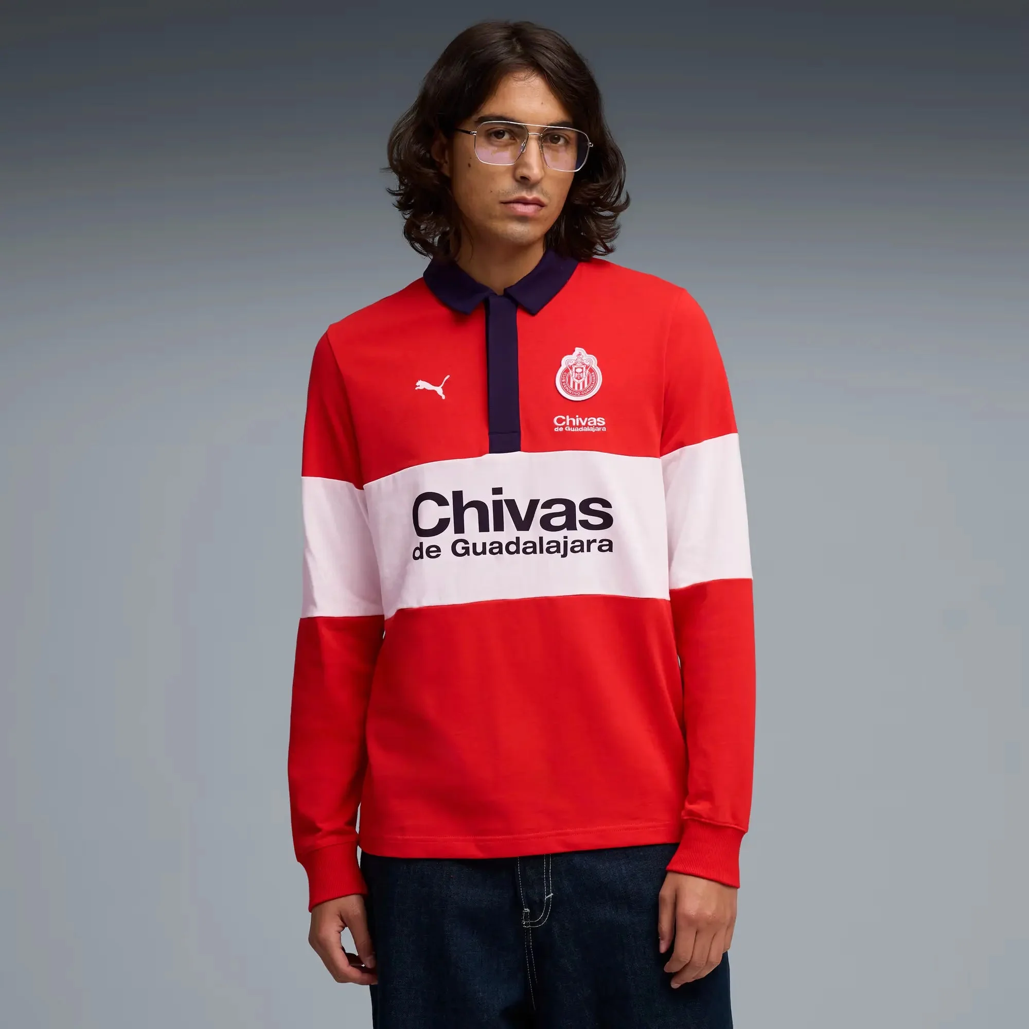 Puma 2025-26 Chivas Men's Rugby Polo - Image 3