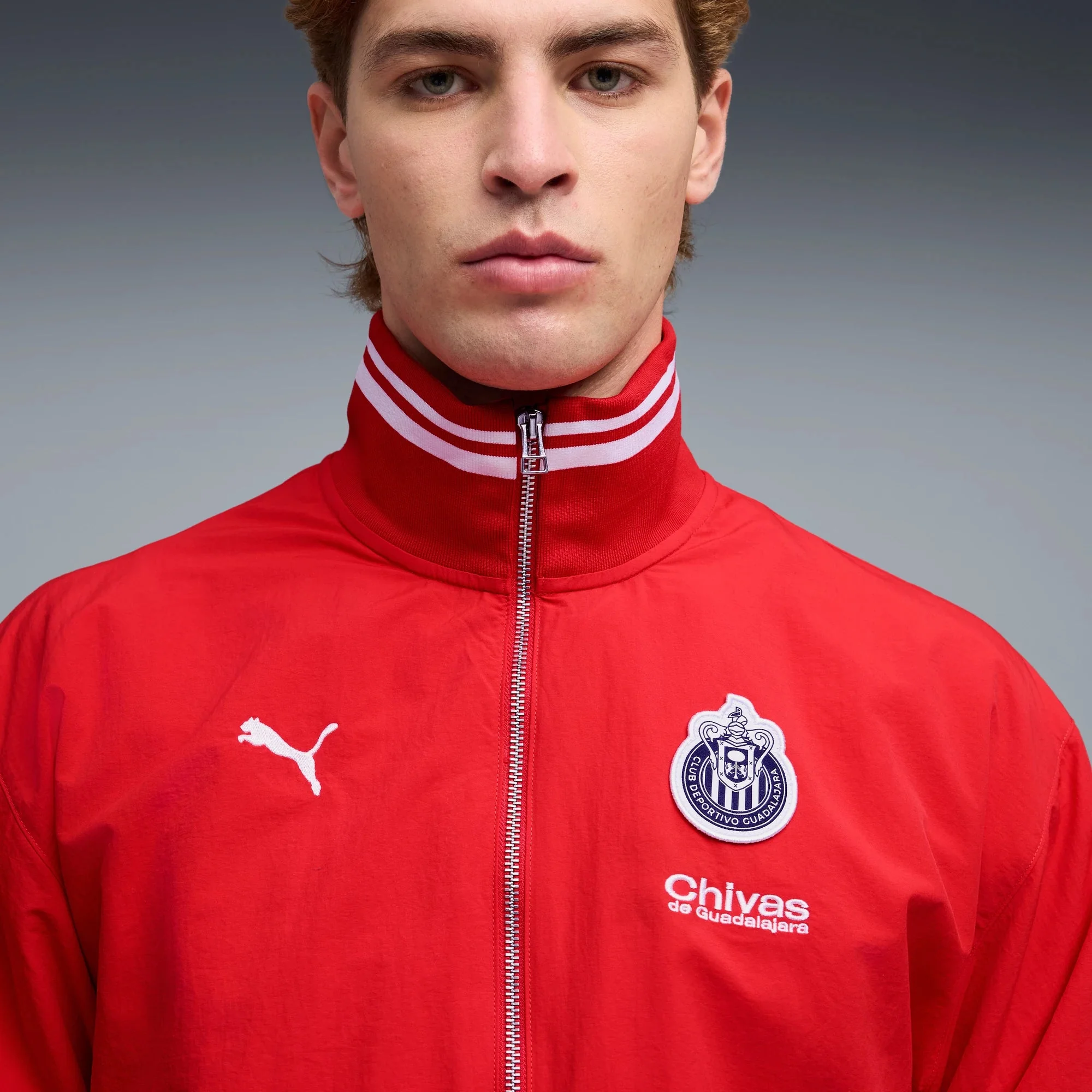 Puma 2025-26 Chivas Men's Varsity Jacket - Image 5
