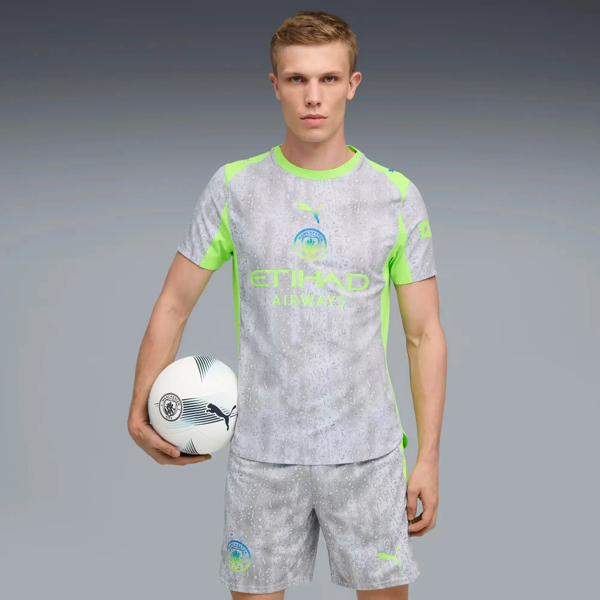 Puma 2025-26 Manchester City Men's Authentic Third Soccer Jersey - Image 3