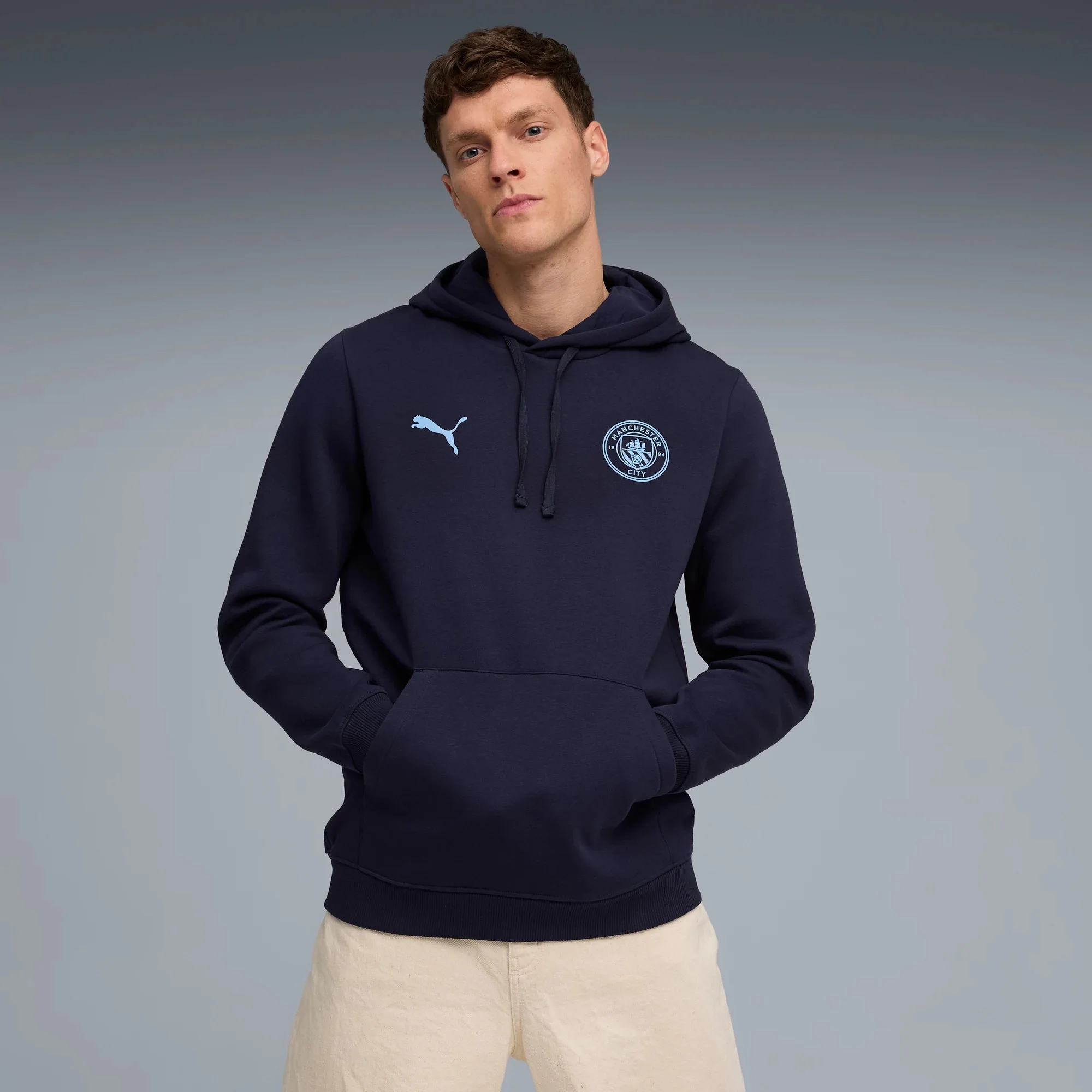 Puma 2025-26 Manchester City Men's FTBLESS Hoodie - Image 3