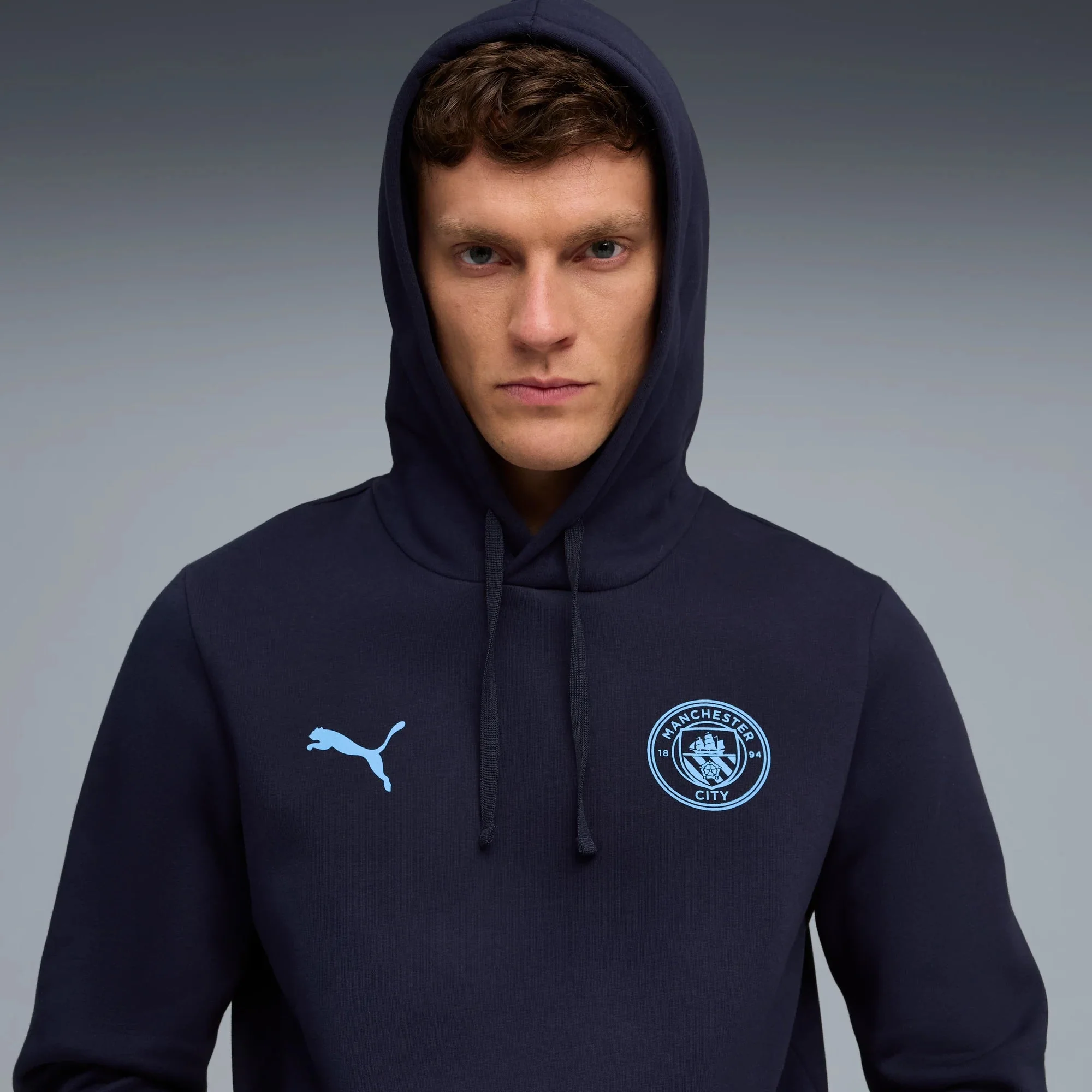 Puma 2025-26 Manchester City Men's FTBLESS Hoodie - Image 5