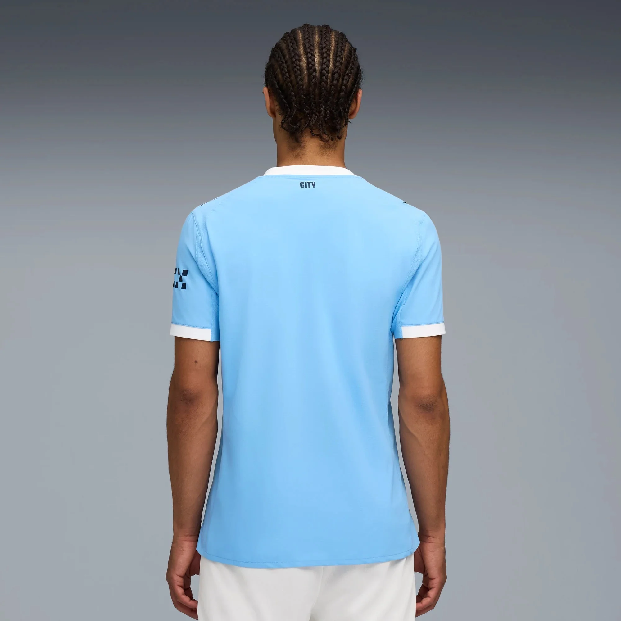 Puma 2025-26 Manchester City Men's Authentic Home Soccer Jersey - Image 4