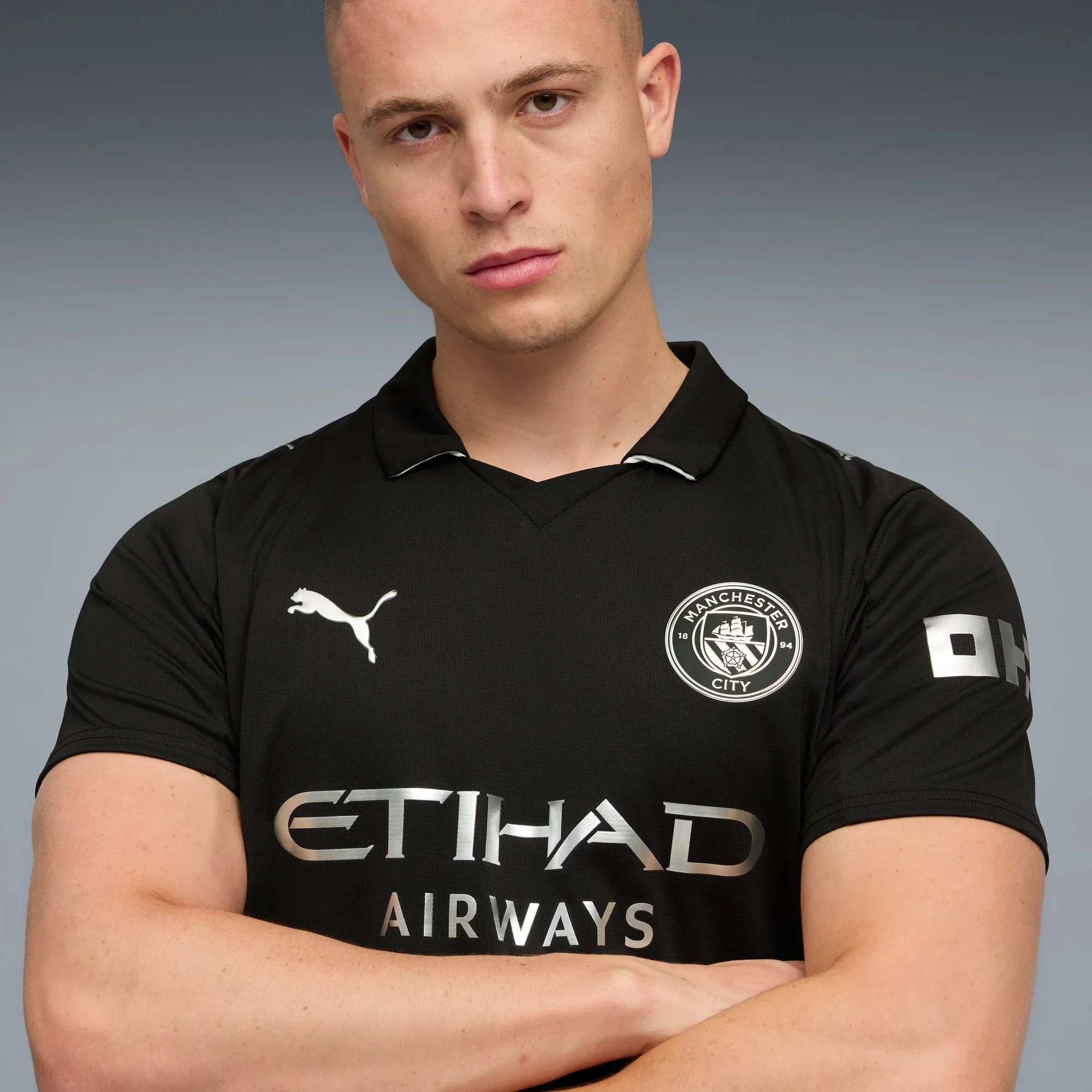 Puma 2025-26 Manchester City Men's Stadium Away Soccer Jersey - Image 5