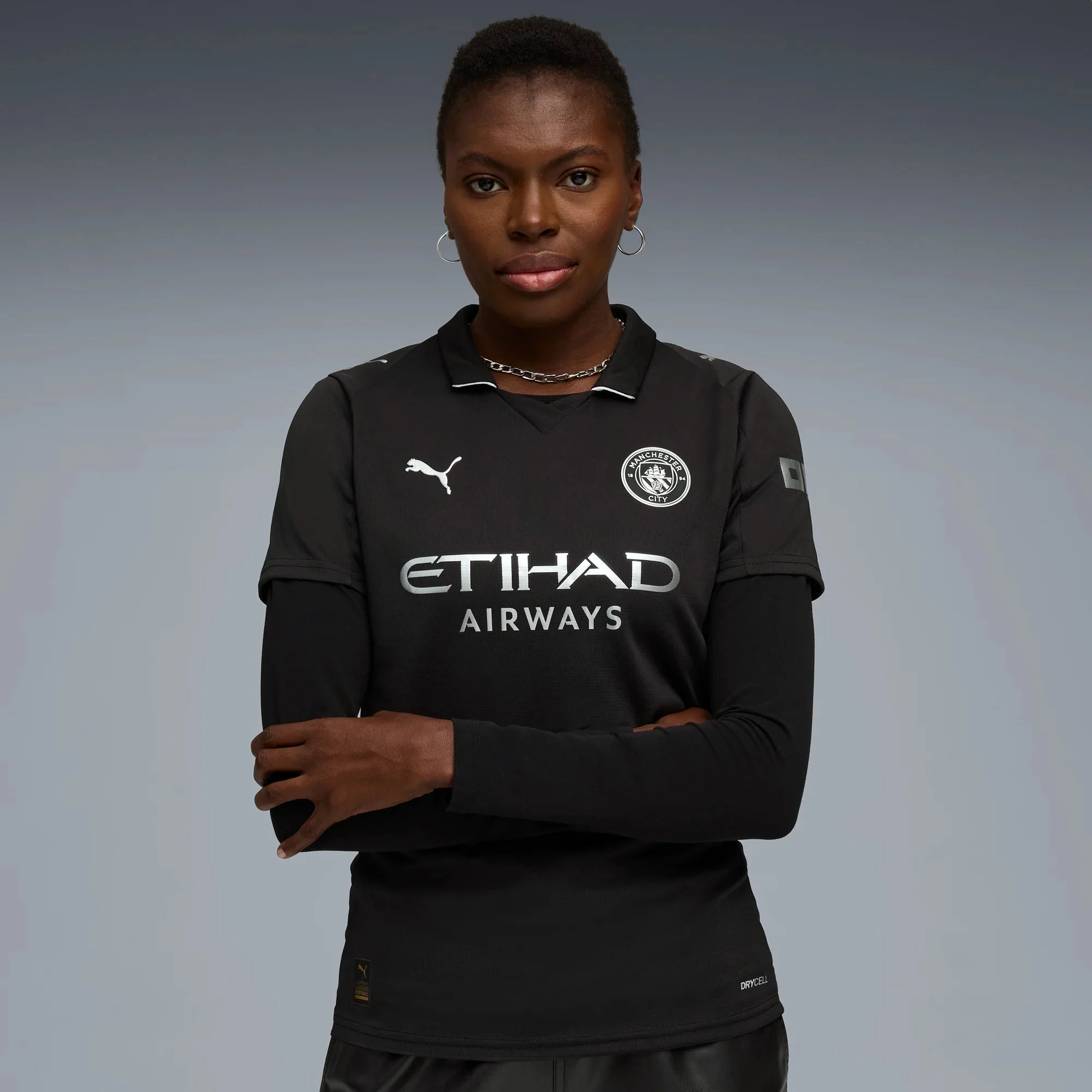 Puma 2025-26 Manchester City Women's Stadium Away Soccer Jersey - Image 3