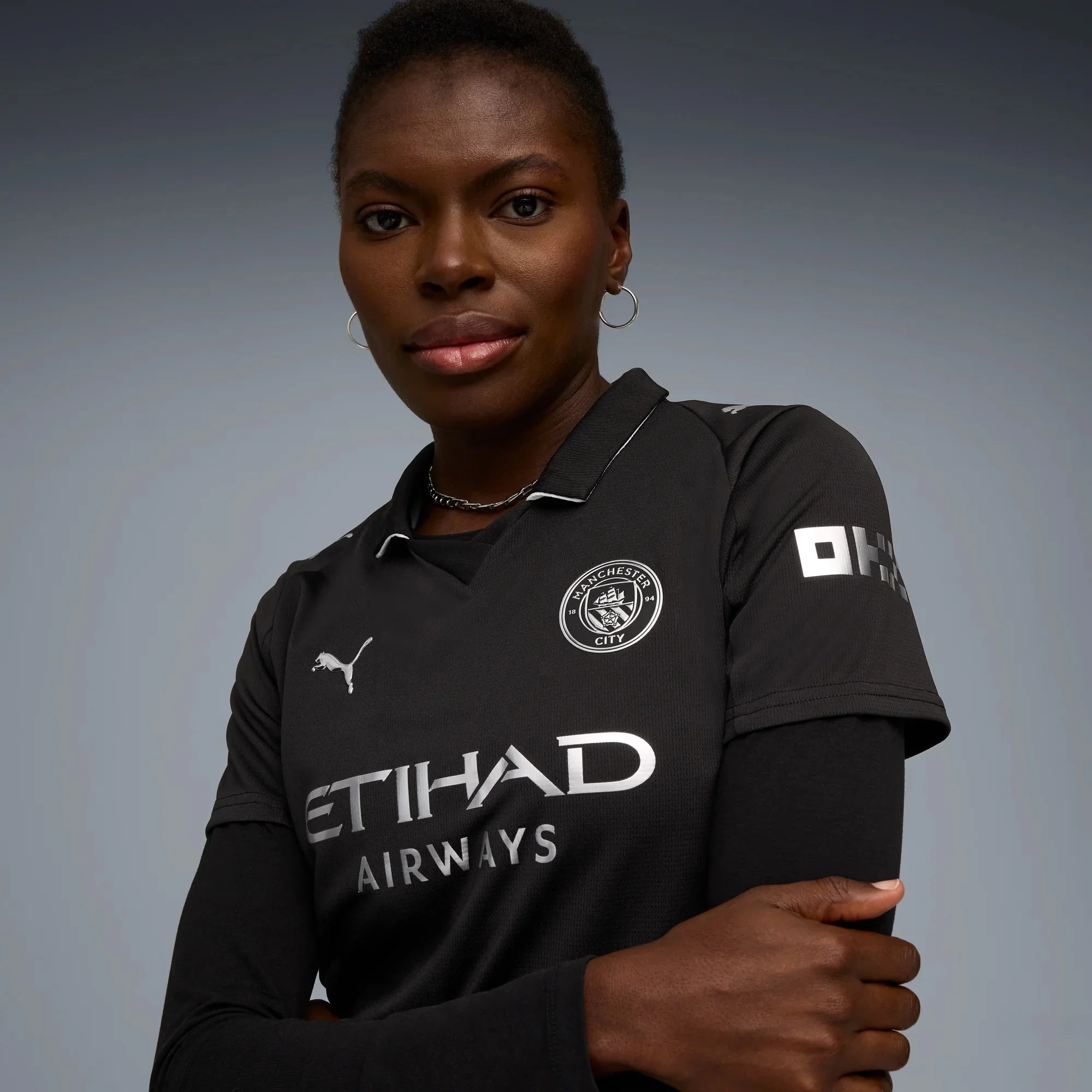 Puma 2025-26 Manchester City Women's Stadium Away Soccer Jersey - Image 5