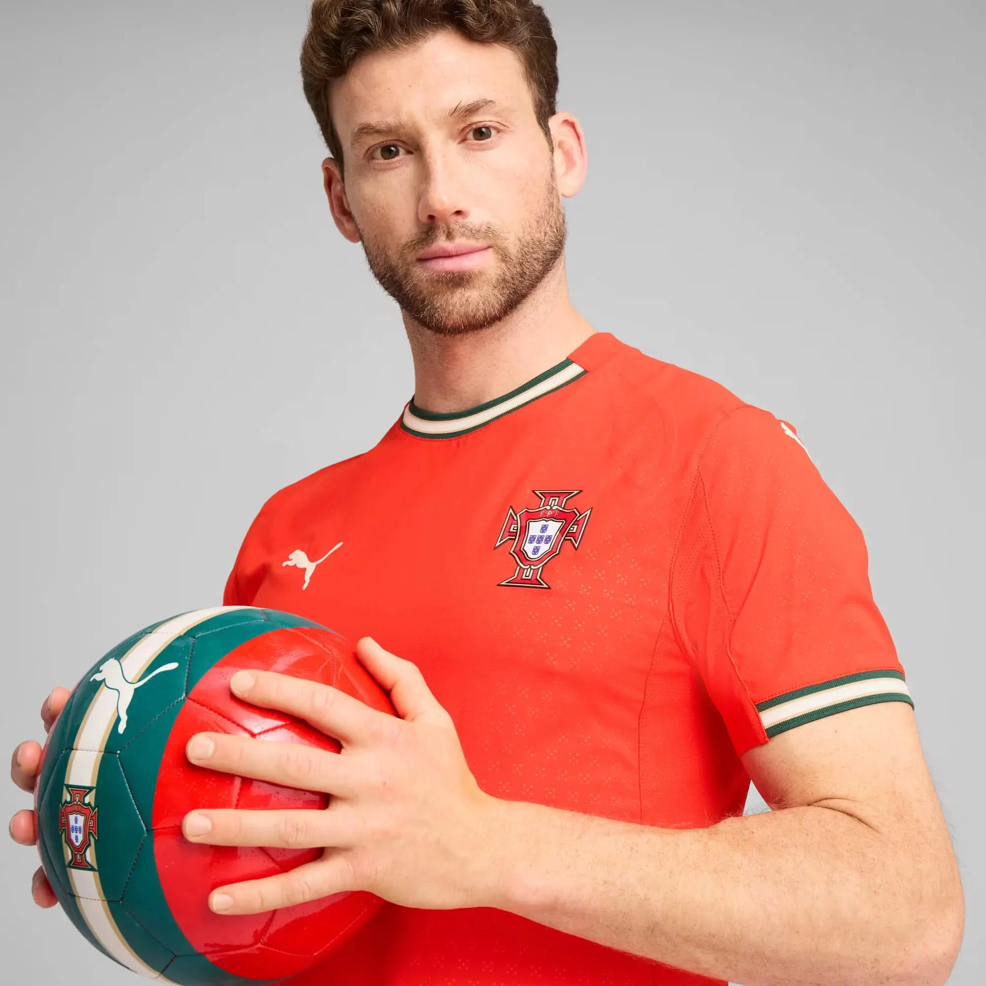Puma 2025-26 Portugal Men's Authentic Home Jersey - Image 5