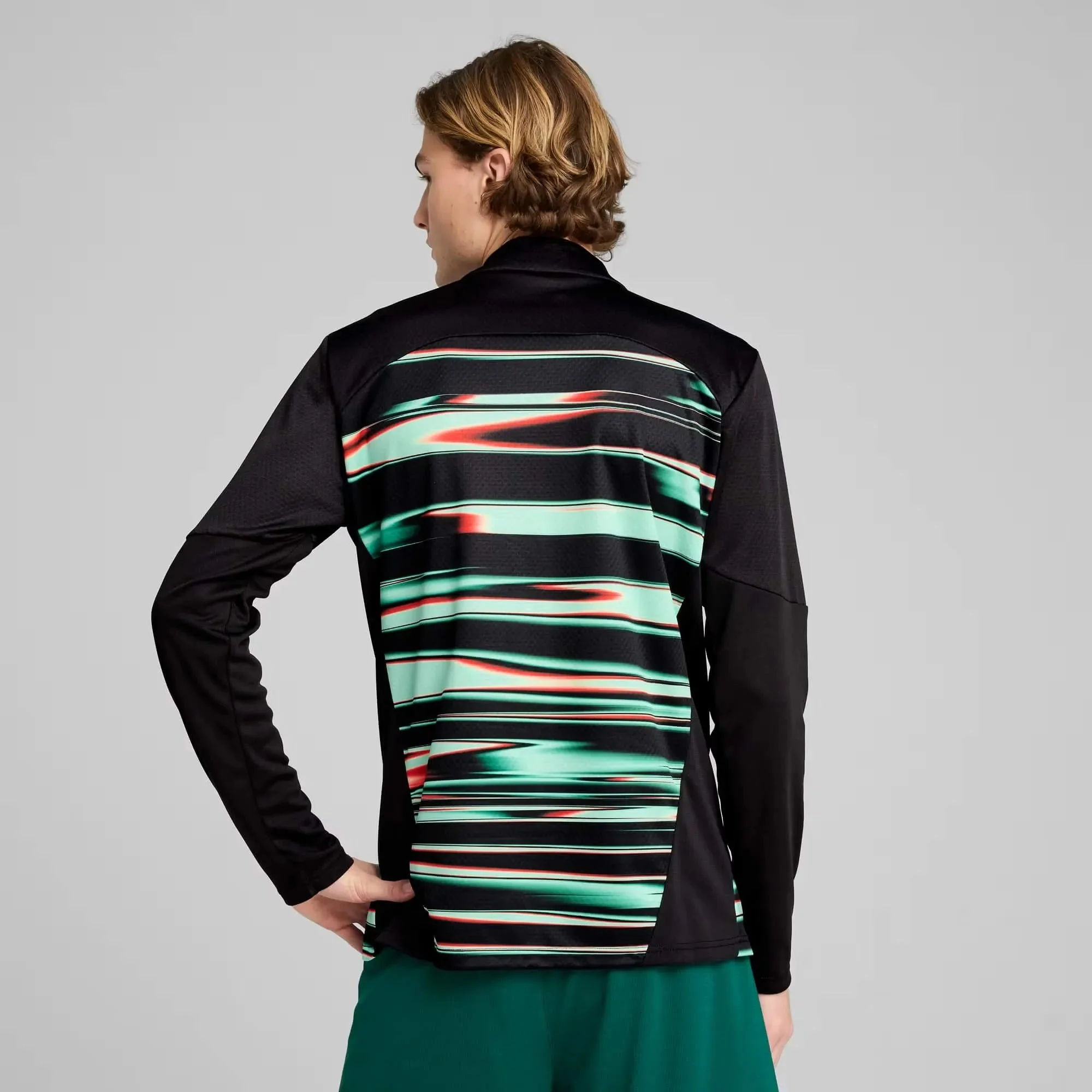 Puma 2025-26 Portugal Men's Pre-Match 1/4 Zip Top - Image 4