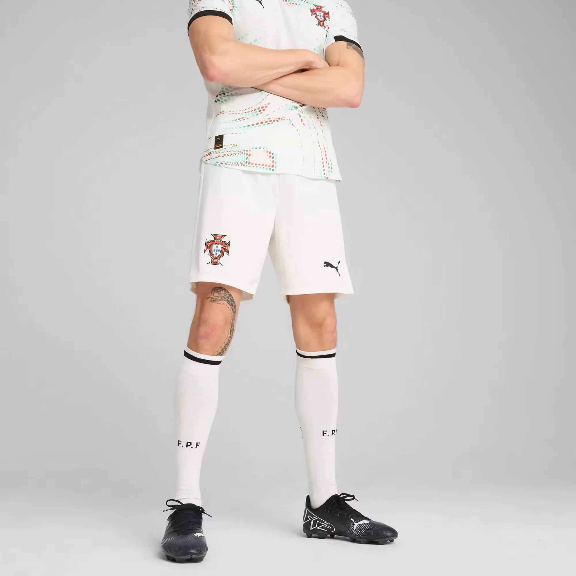 Puma 2025-26 Portugal Men's Stadium Away Shorts - Image 3