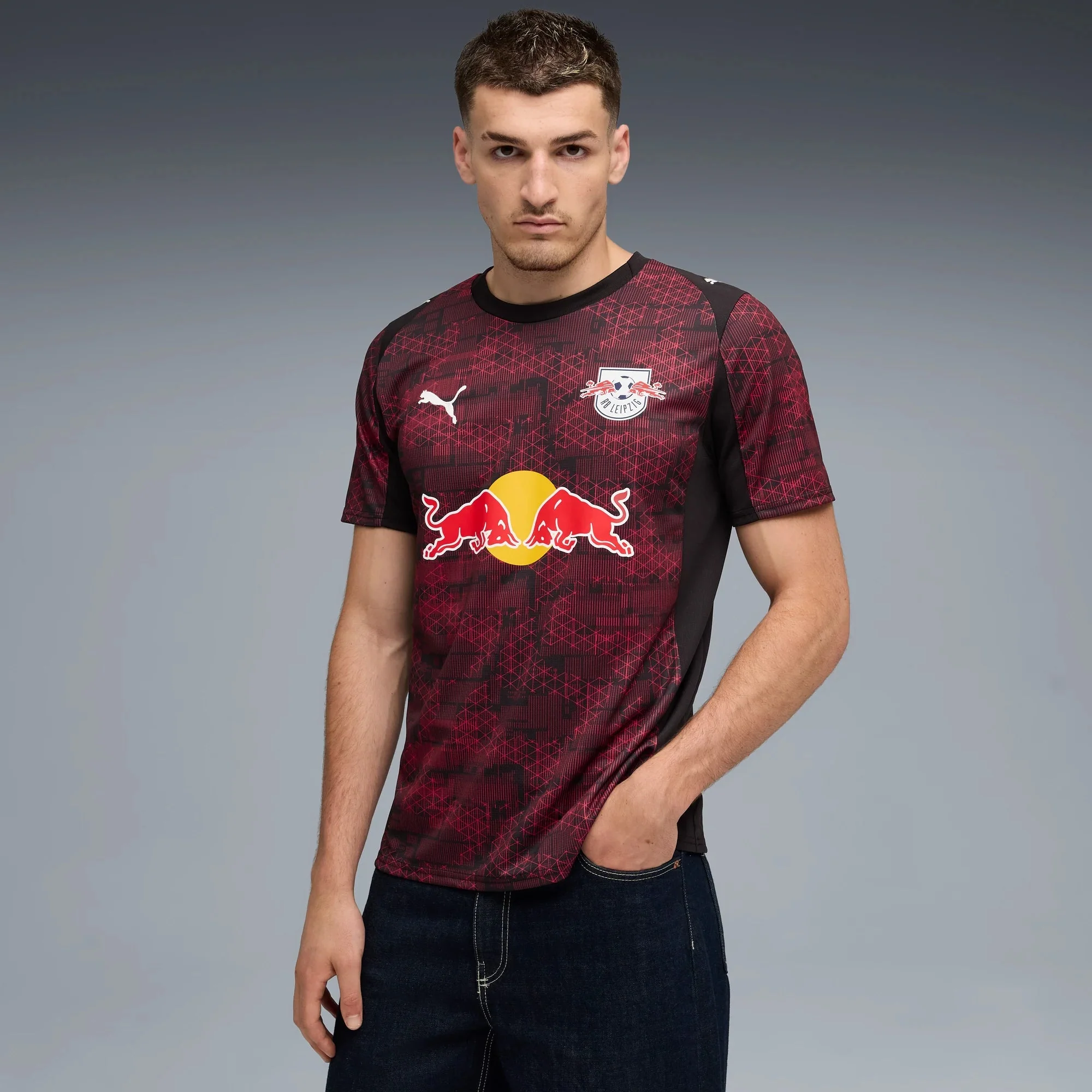 Puma 2025-26 RB Leipzig Men's Stadium Third Soccer Jersey - Image 3