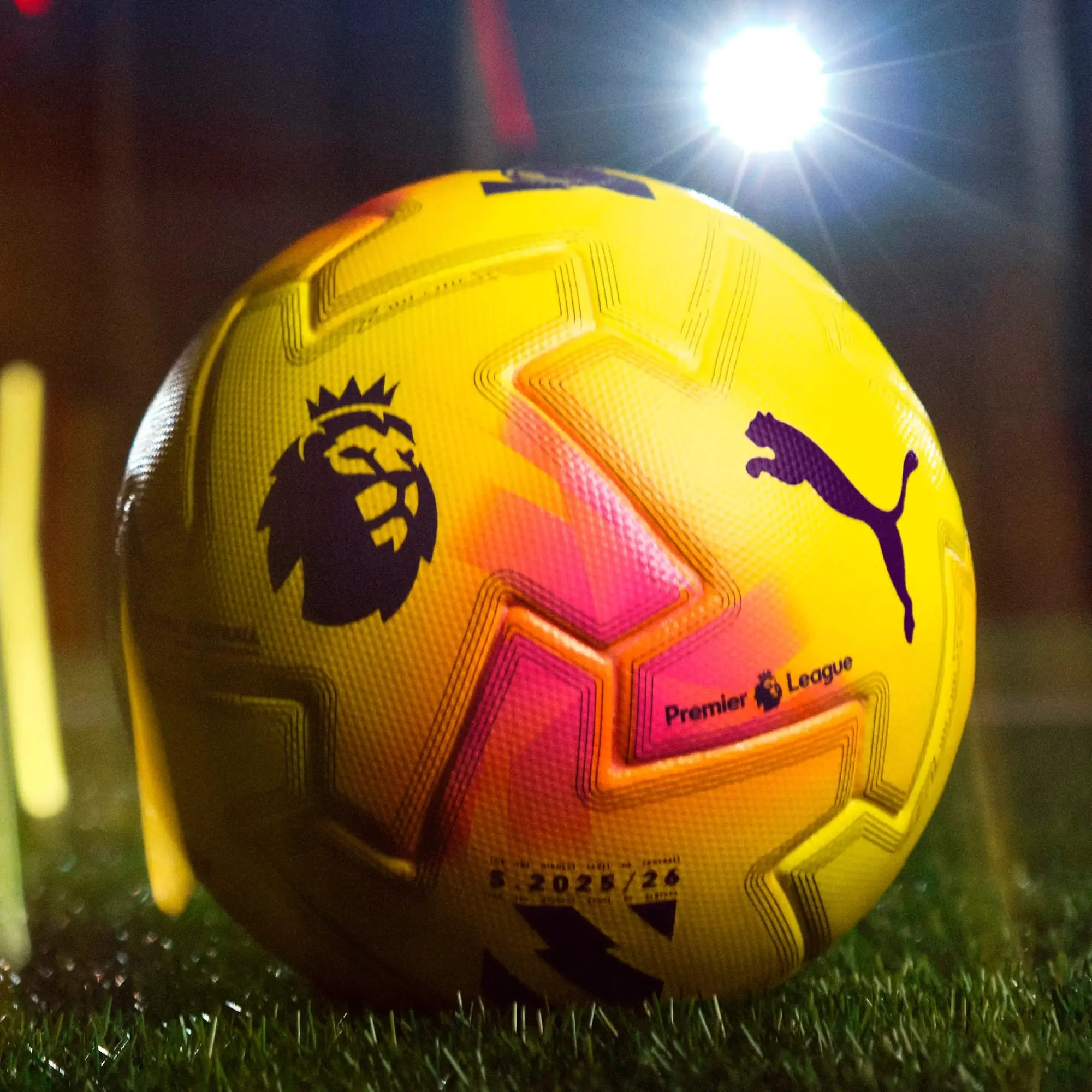 Puma 2025-26 Ultimate Premier League Lights Match Soccer Ball - Image 4