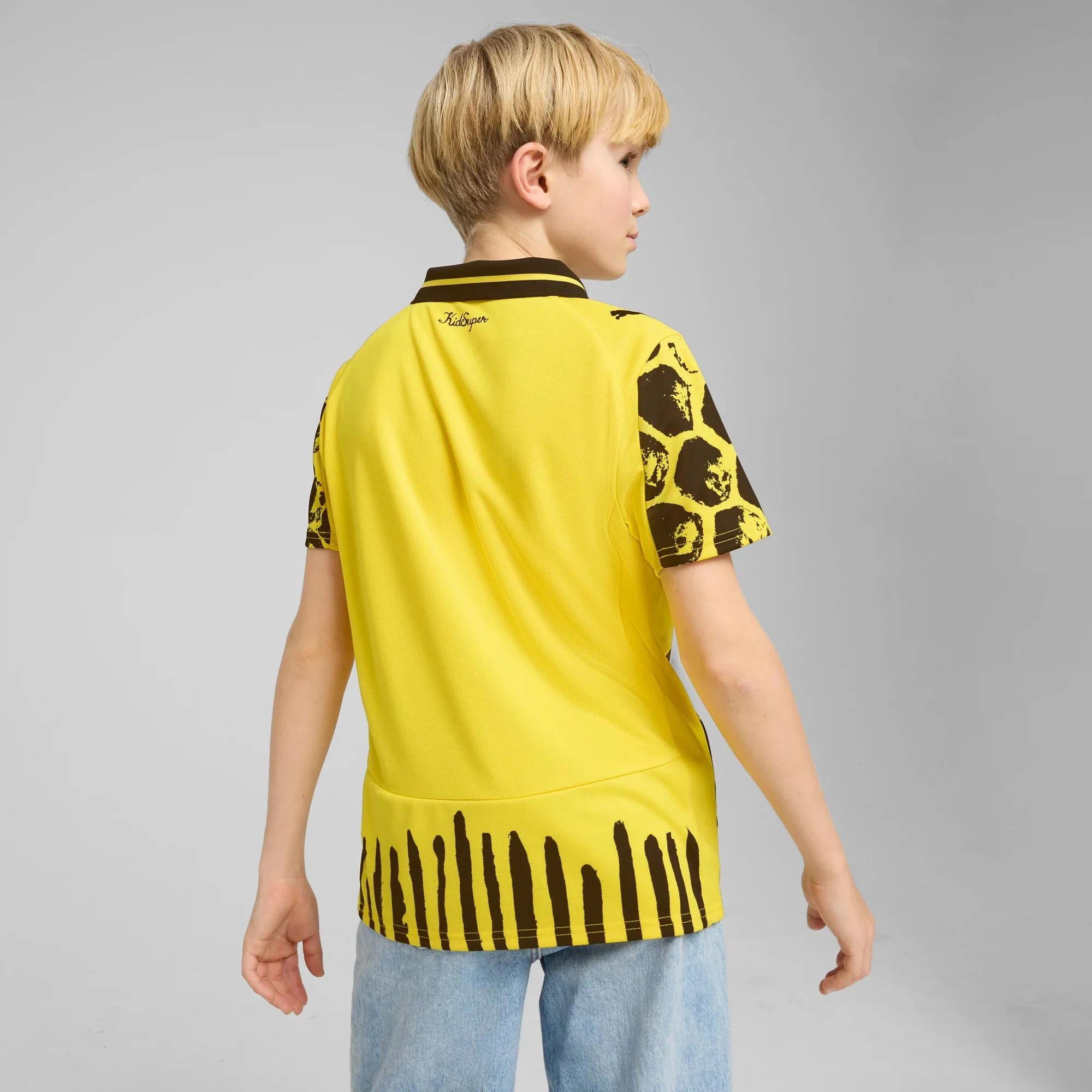 Puma 2025 Borussia Dortmund Youth Club World Cup KidSuper Stadium Soccer Jersey - Image 4