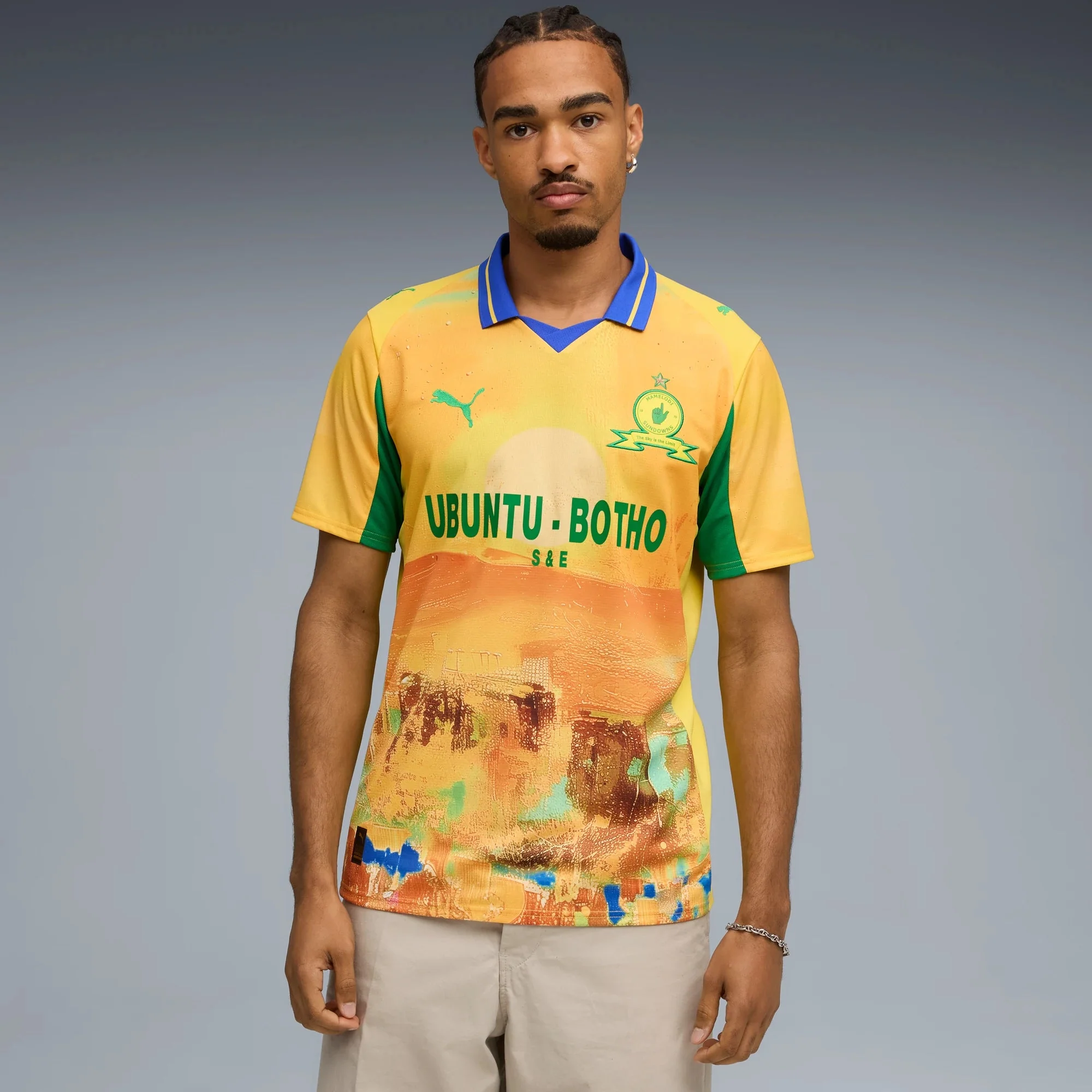 Puma 2025 Mamelodi Sundowns Men's Club World Cup KidSuper Stadium Soccer Jersey - Image 3