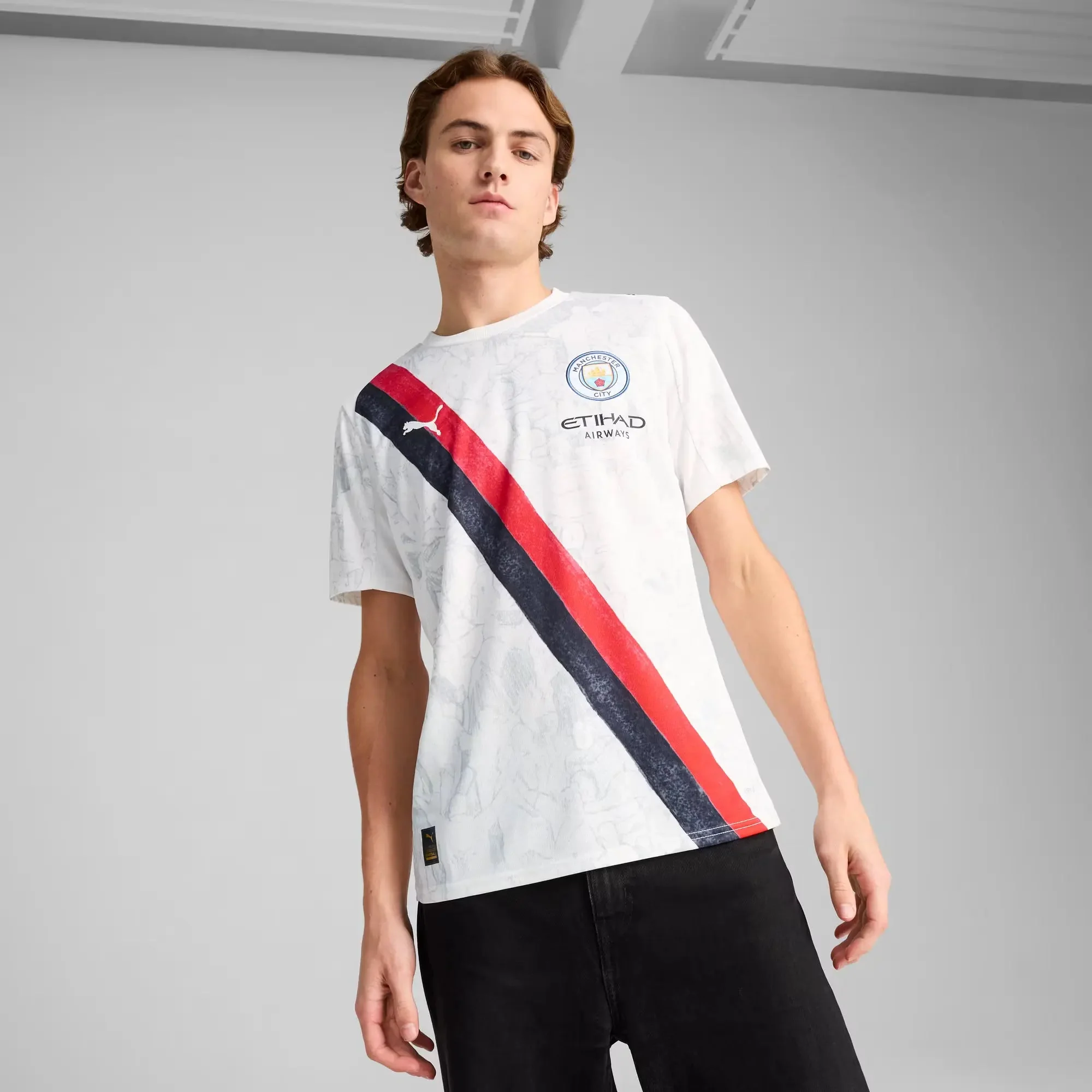 Puma 2025 Manchester City Men's Club World Cup KidSuper Stadium Soccer Jersey - Image 3