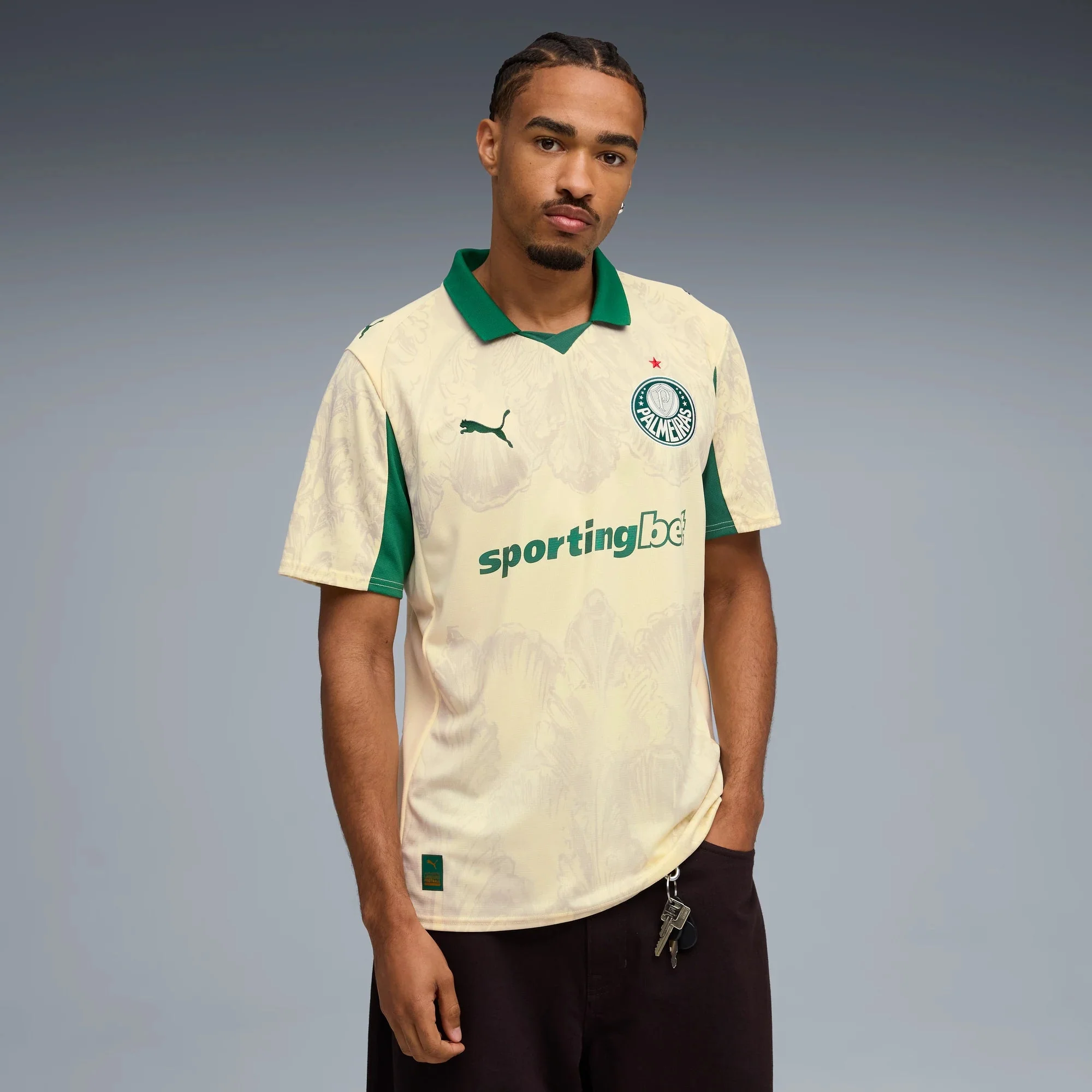 Puma 2025 Palmeiras Men's Club World Cup KidSuper Stadium Soccer Jersey - Image 3