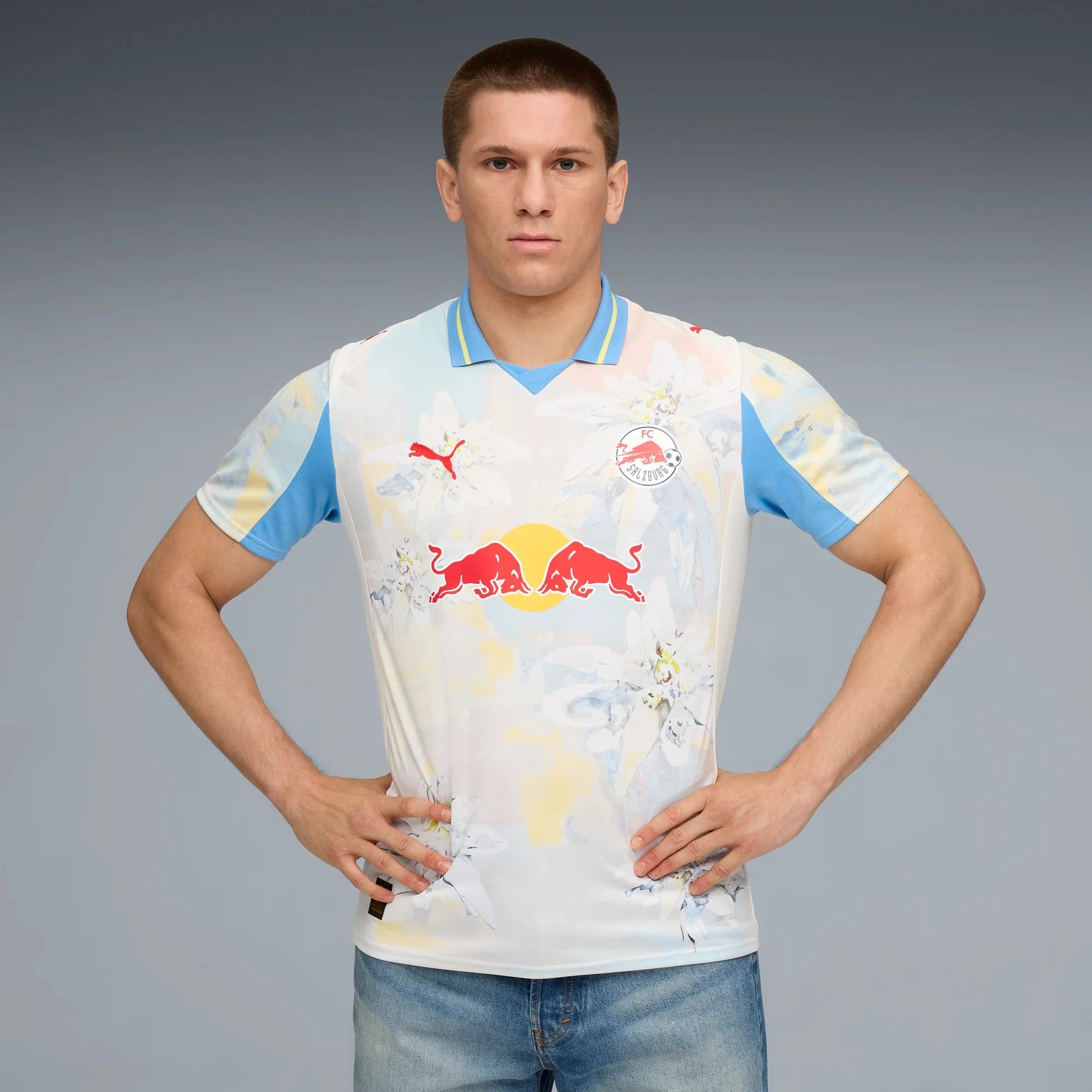 Puma 2025 RB Salzburg Men's Club World Cup KidSuper Stadium Soccer Jersey - Image 3