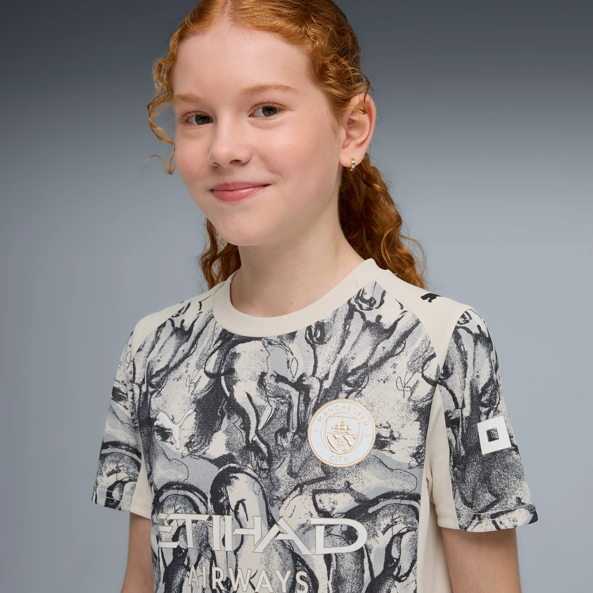 Puma 2026 Manchester City Youth Year of the Horse Stadium Soccer Jersey - Image 5