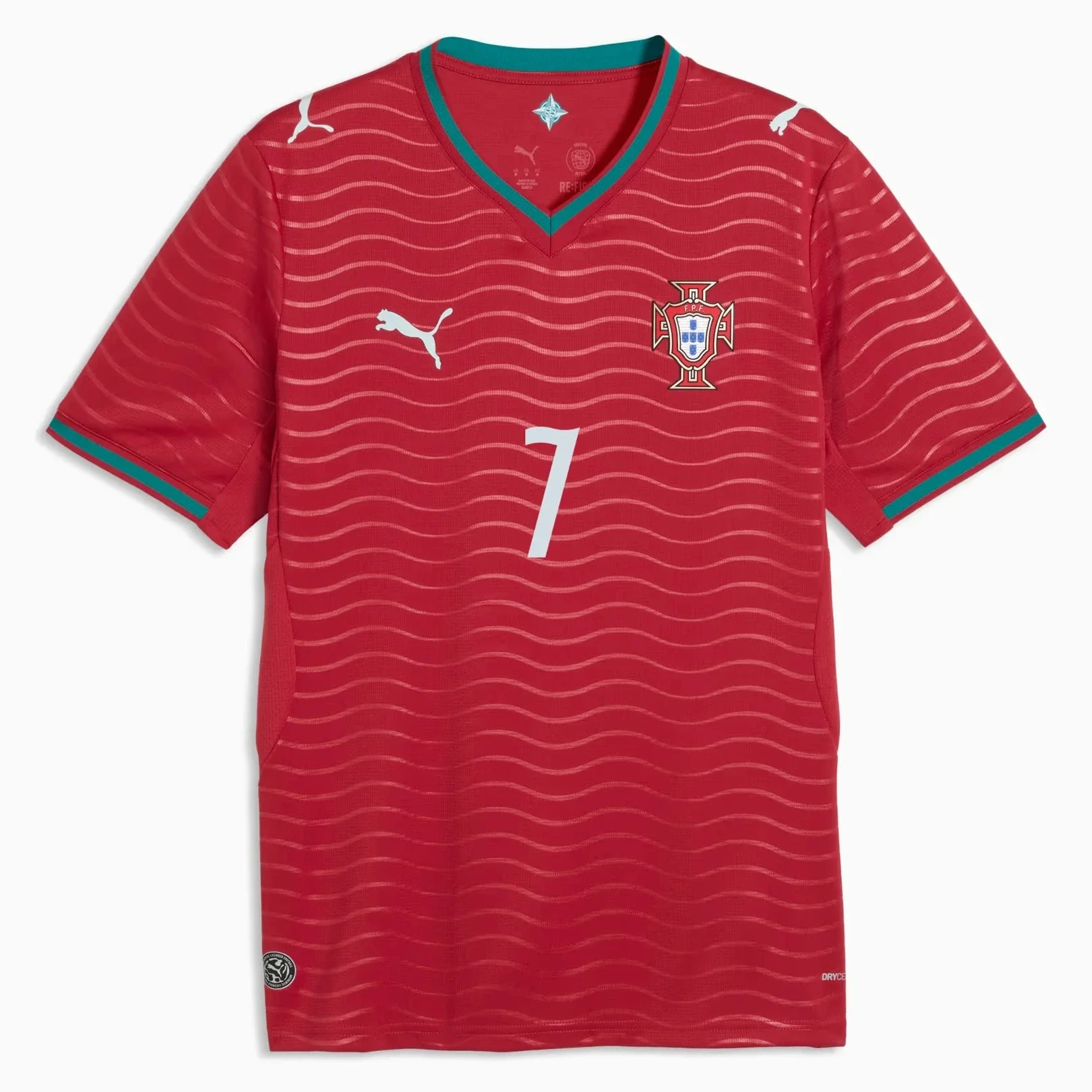 Puma 2026 Portugal Men's Stadium Home Ronaldo #7 Soccer Jersey - Image 2
