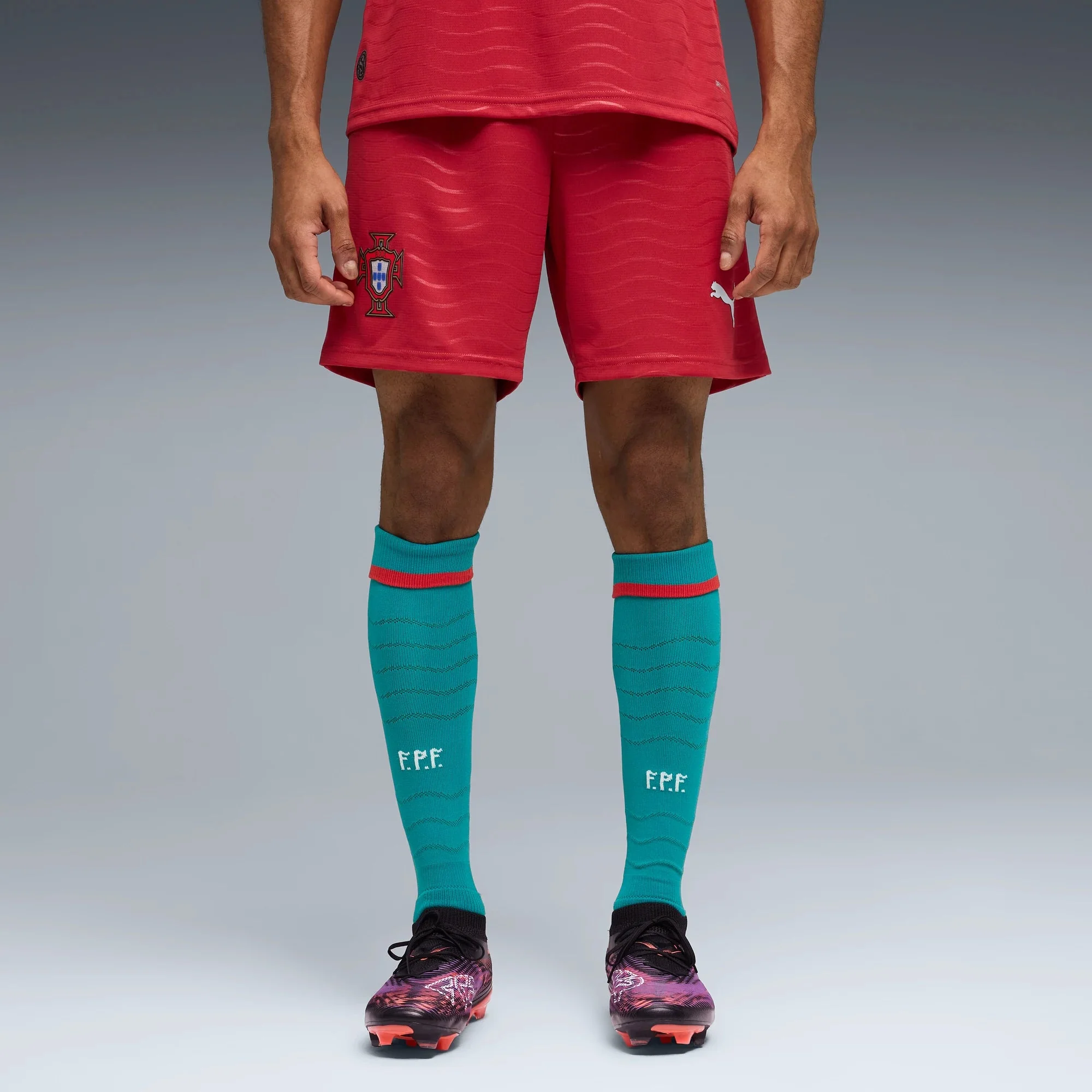 Puma 2026 Portugal Men's Stadium Home Shorts - Image 3