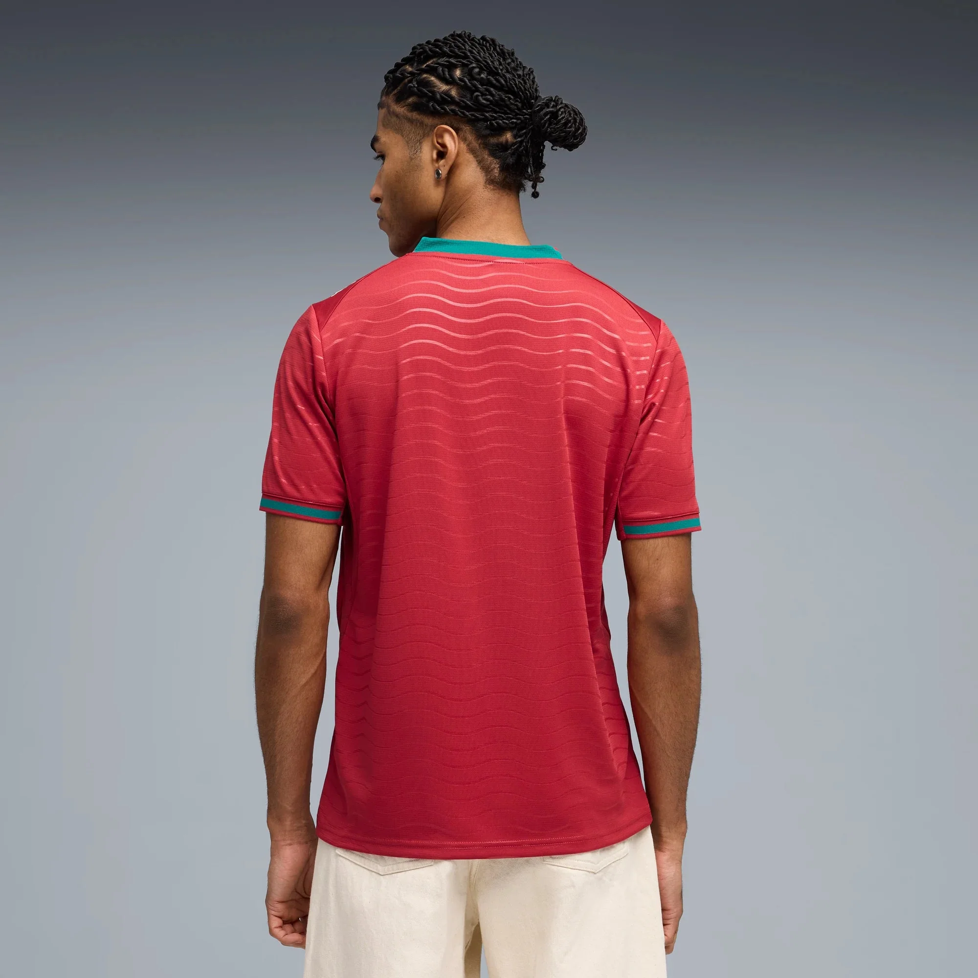 Puma 2026 Portugal Men's Stadium Home Soccer Jersey - Image 4
