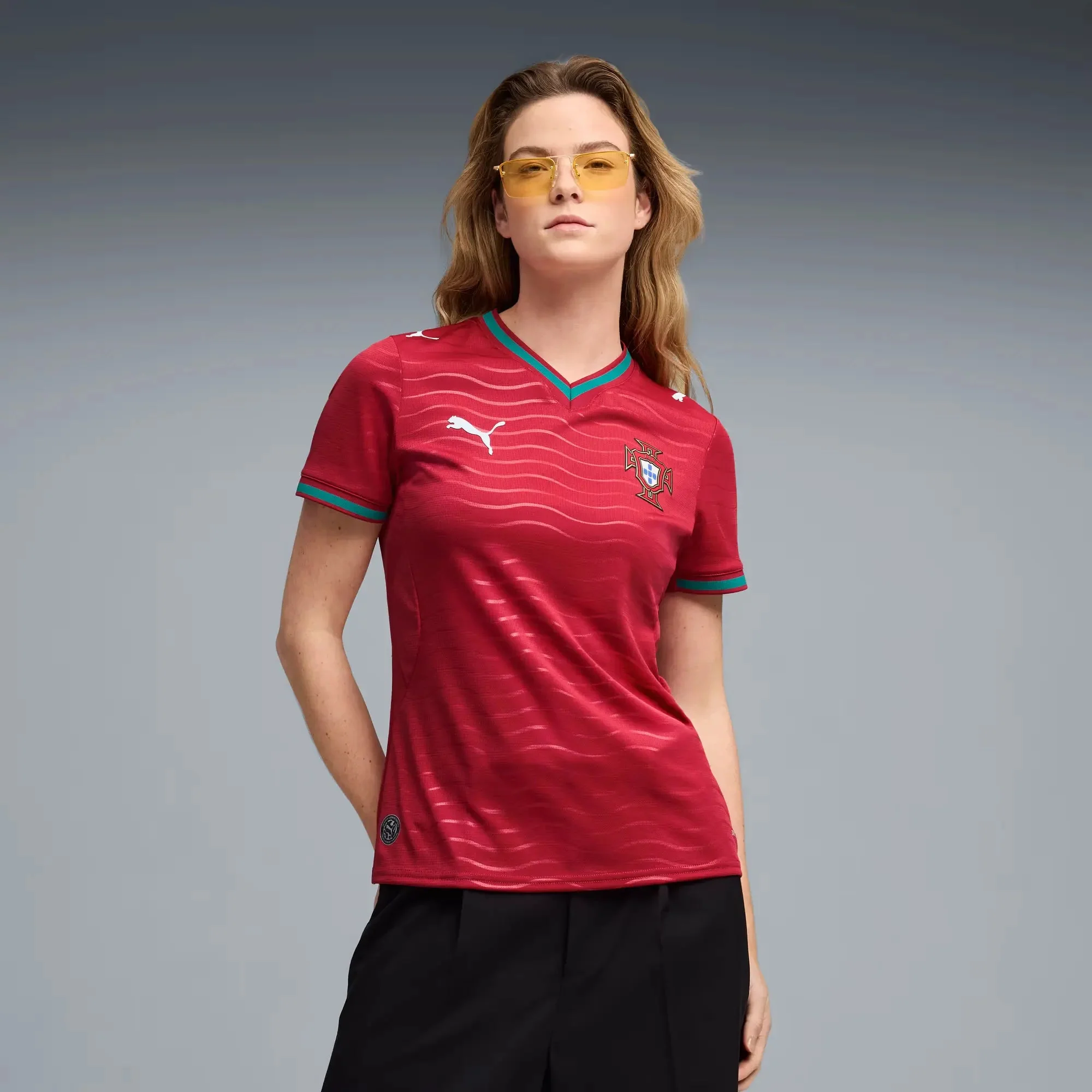 Puma 2026 Portugal Women's Stadium Home Soccer Jersey - Image 3