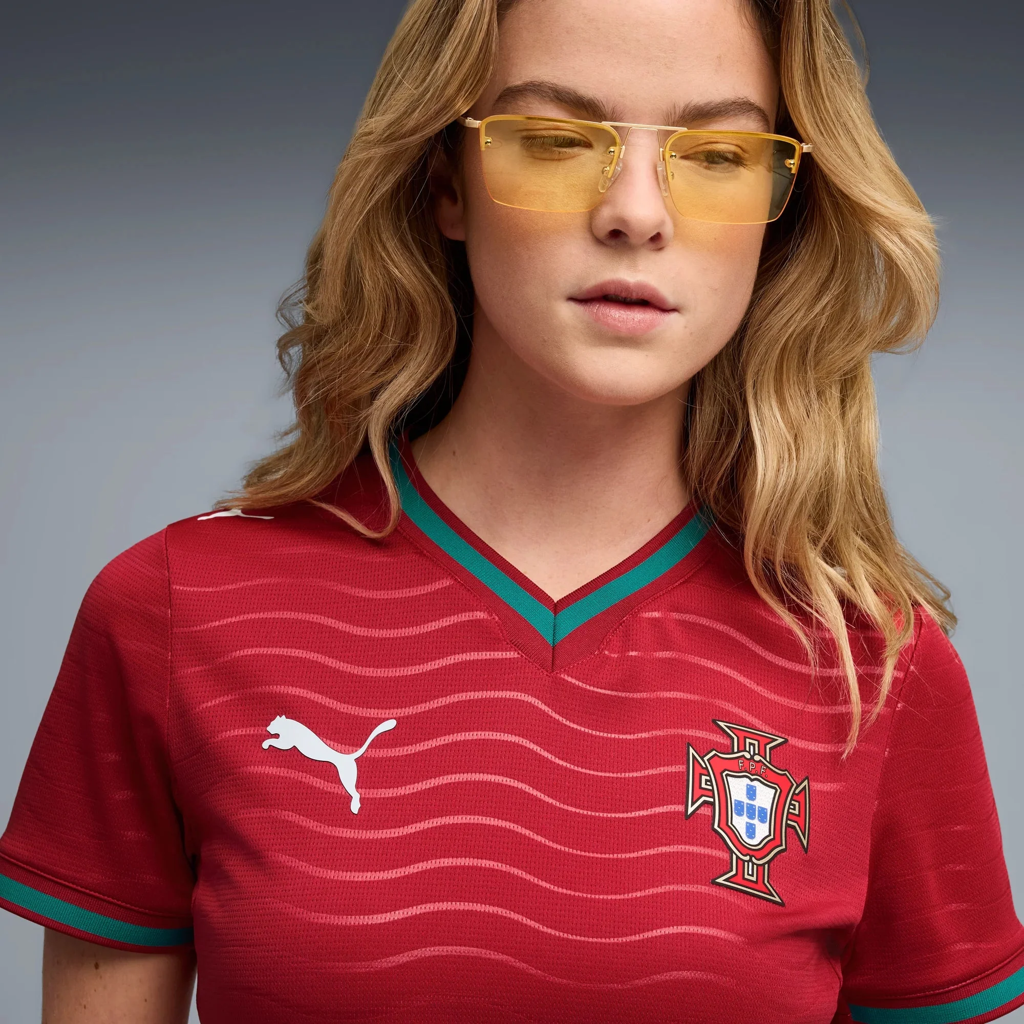 Puma 2026 Portugal Women's Stadium Home Soccer Jersey - Image 5