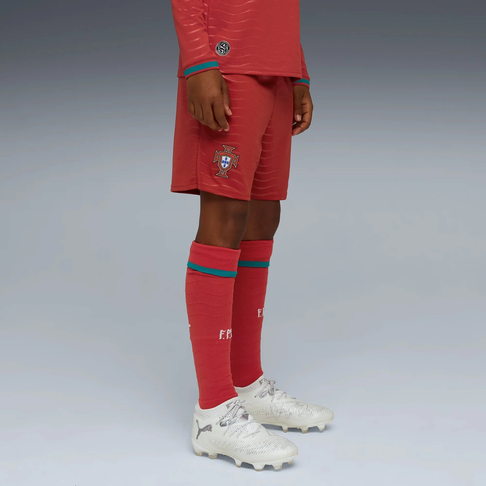 Puma 2026 Portugal Youth Stadium Home Shorts - Image 3