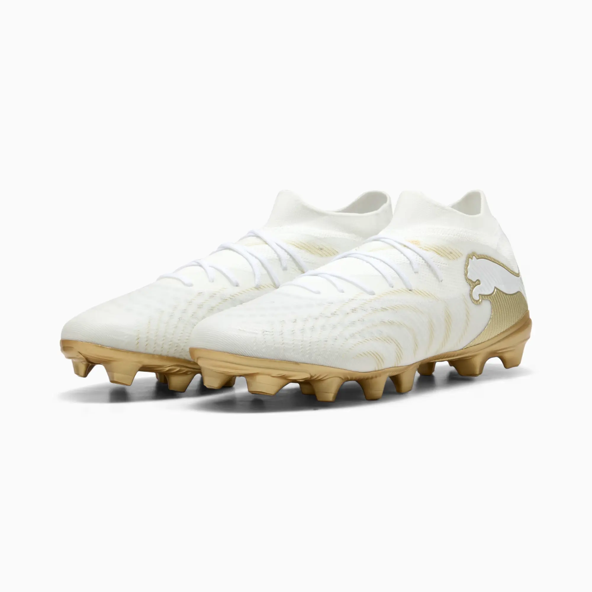 Puma Future 9 Match Firm/Artificial Ground Soccer Cleats - Whiteout Pack (SP26) - Image 3