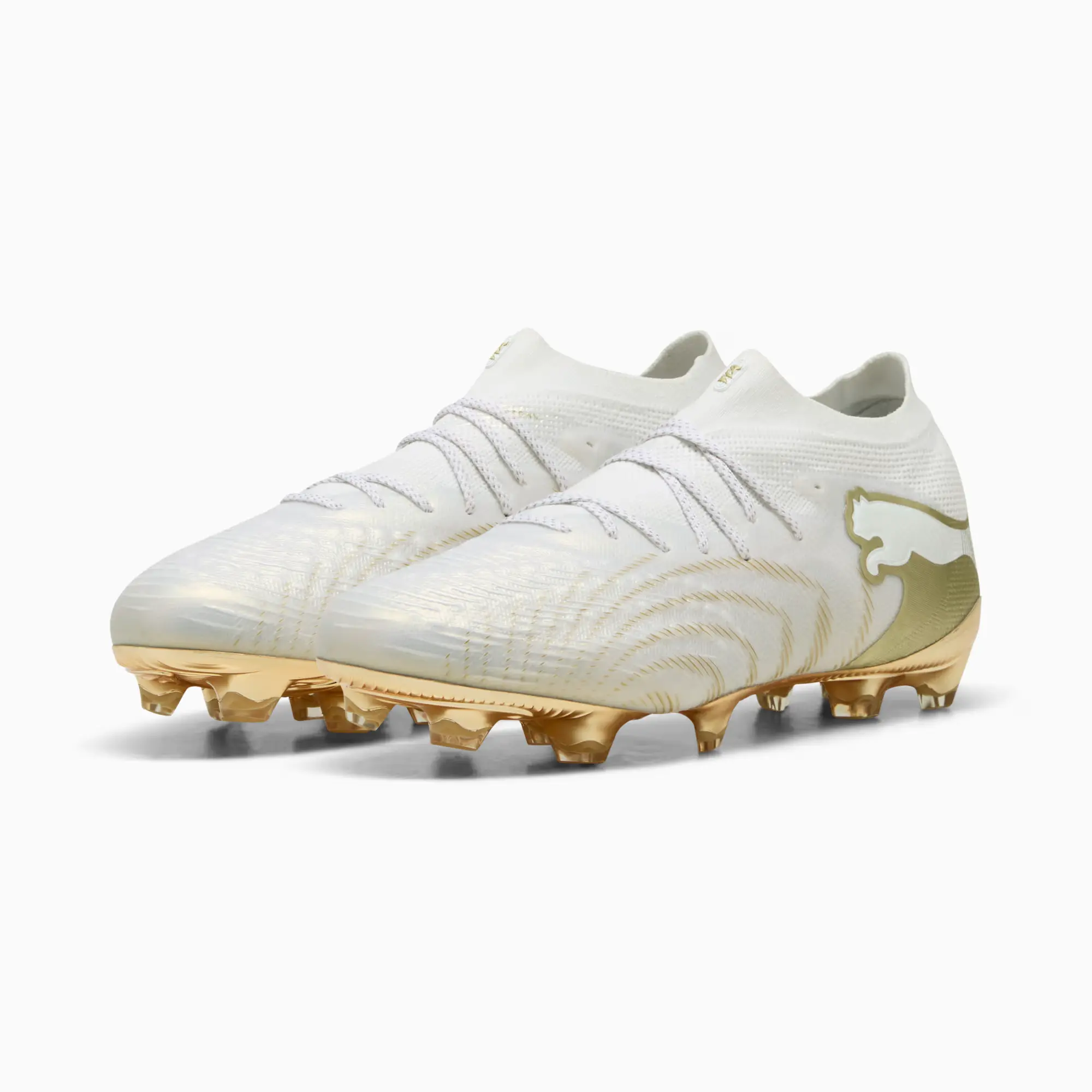 Puma Future 9 Ultimate Firm Ground Soccer Cleats - Whiteout Pack (SP26) - Image 3