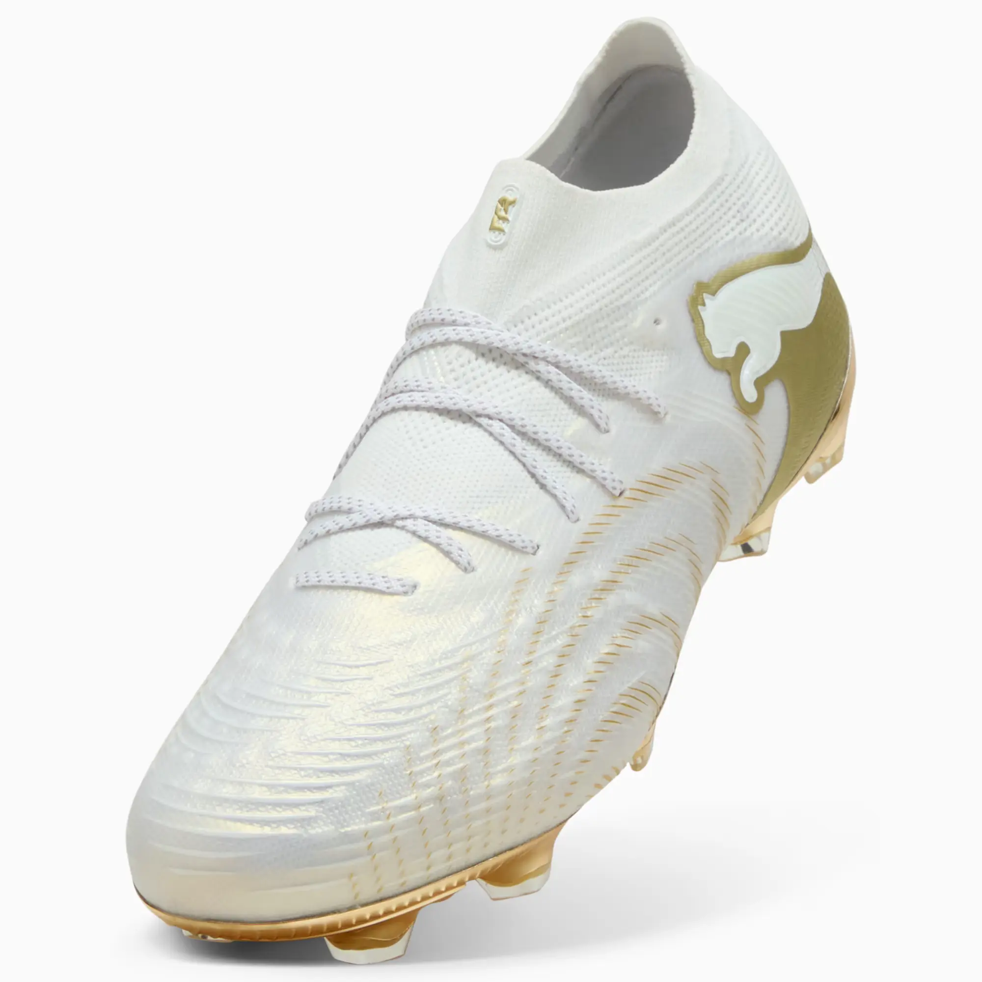 Puma Future 9 Ultimate Firm Ground Soccer Cleats - Whiteout Pack (SP26) - Image 5