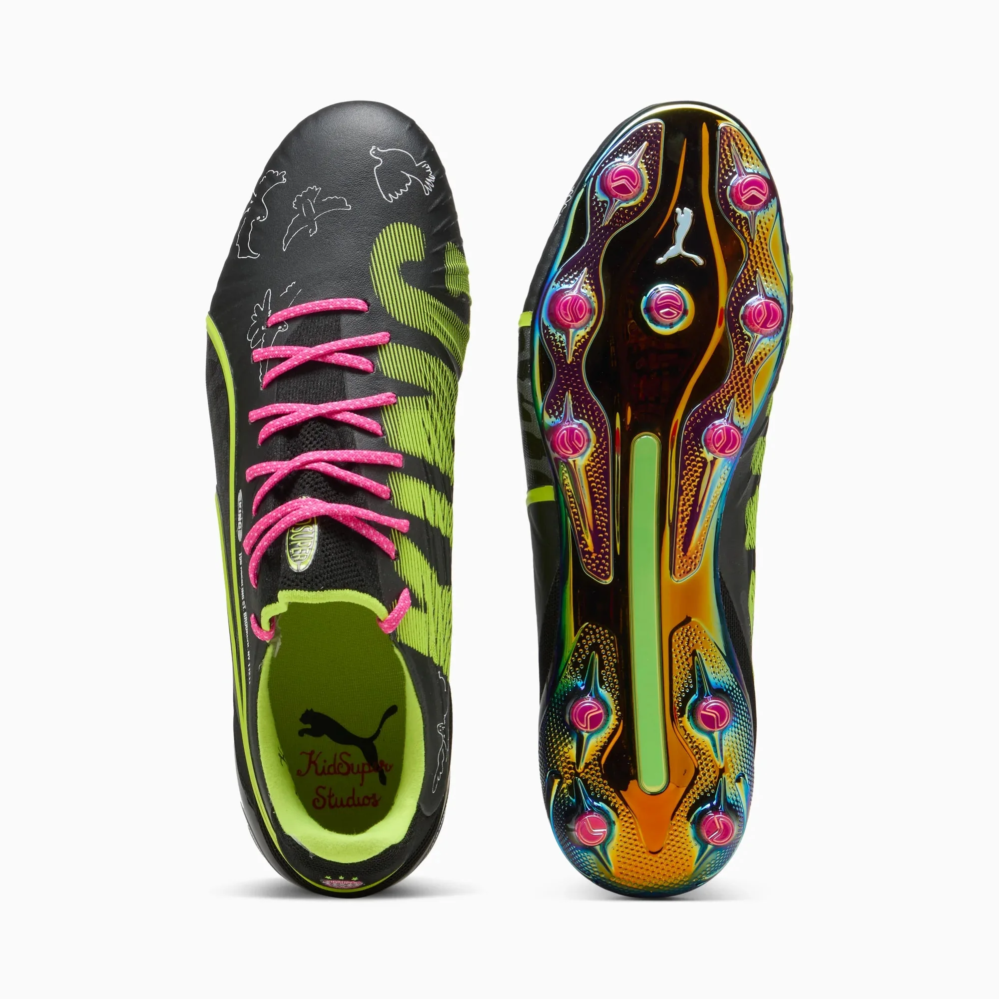 Puma King Ultimate Firm/Artificial Ground Soccer Cleats - KidSuper (FA25) - Image 4