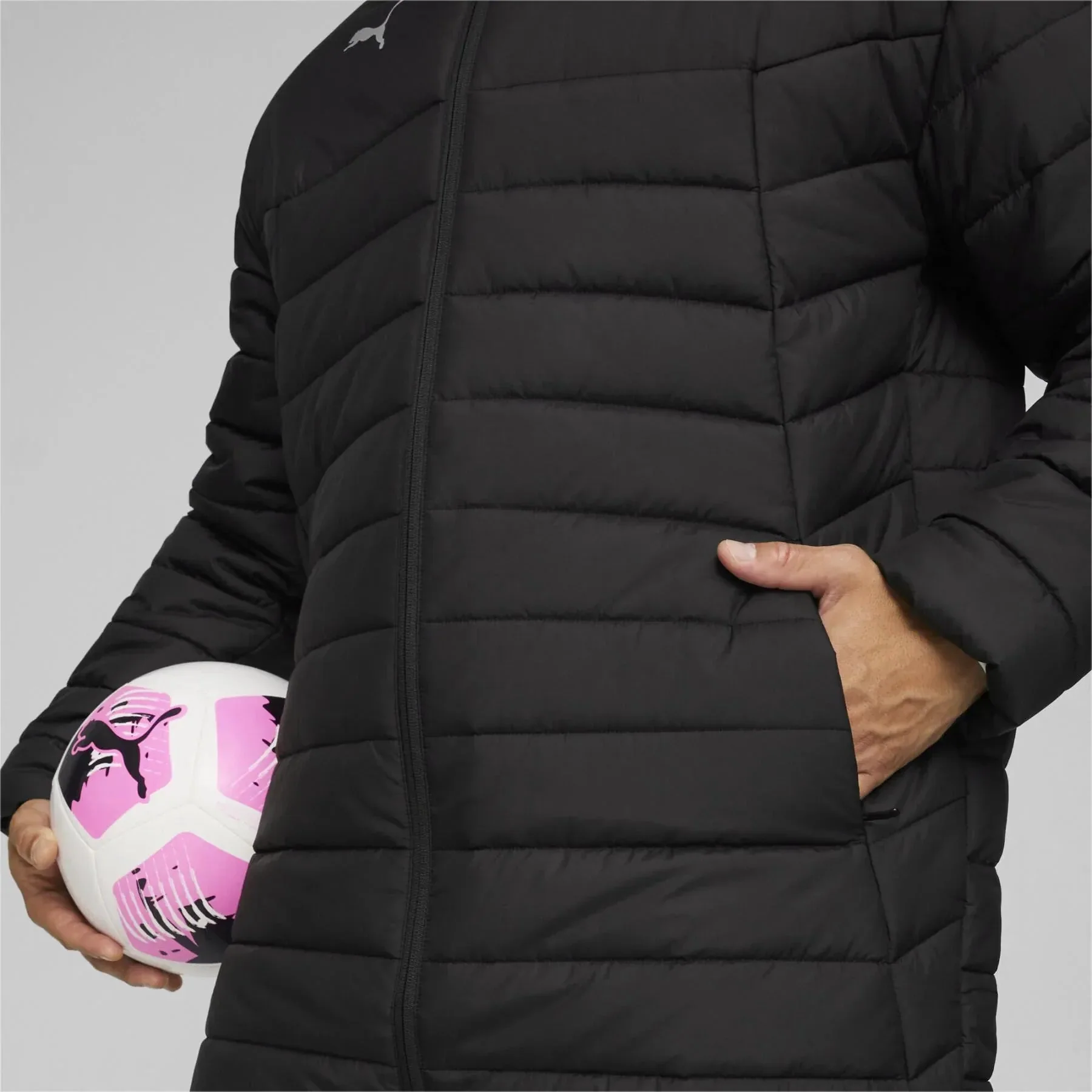 Puma Men's TeamFinal Bench Jacket - Image 6