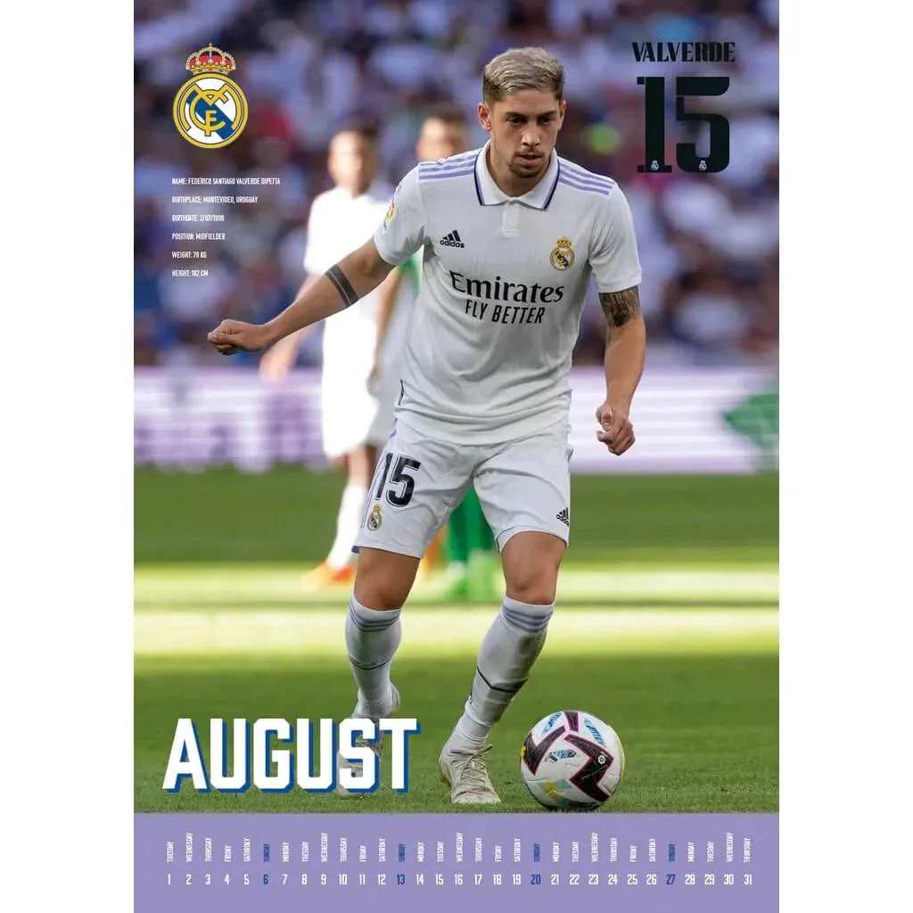 Real Madrid 2023 Official Calendar - Image 2