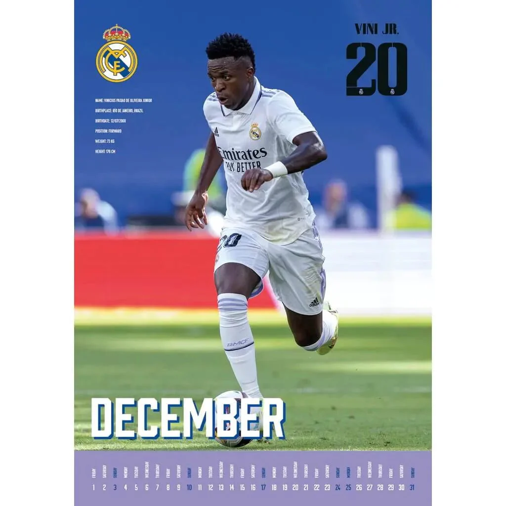 Real Madrid 2023 Official Calendar - Image 3