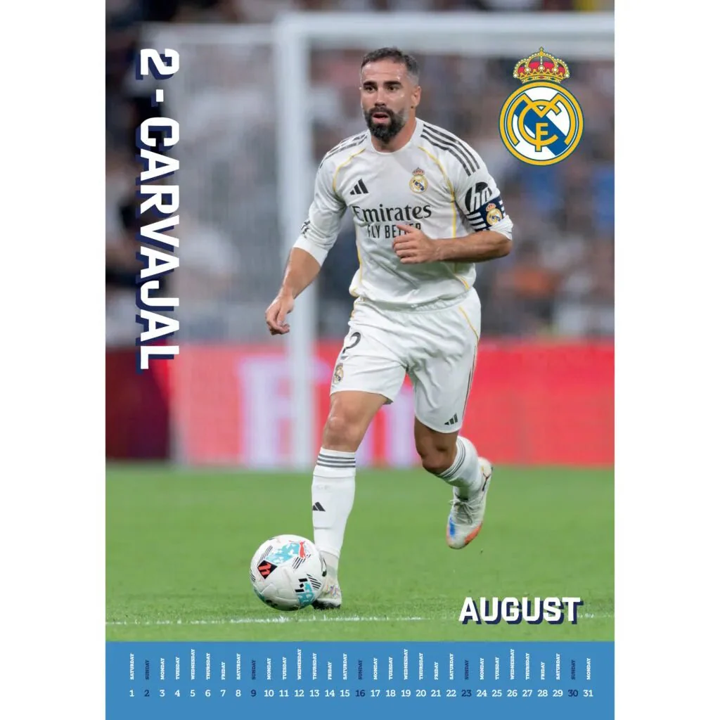 Real Madrid 2026 Official Calendar - Image 2