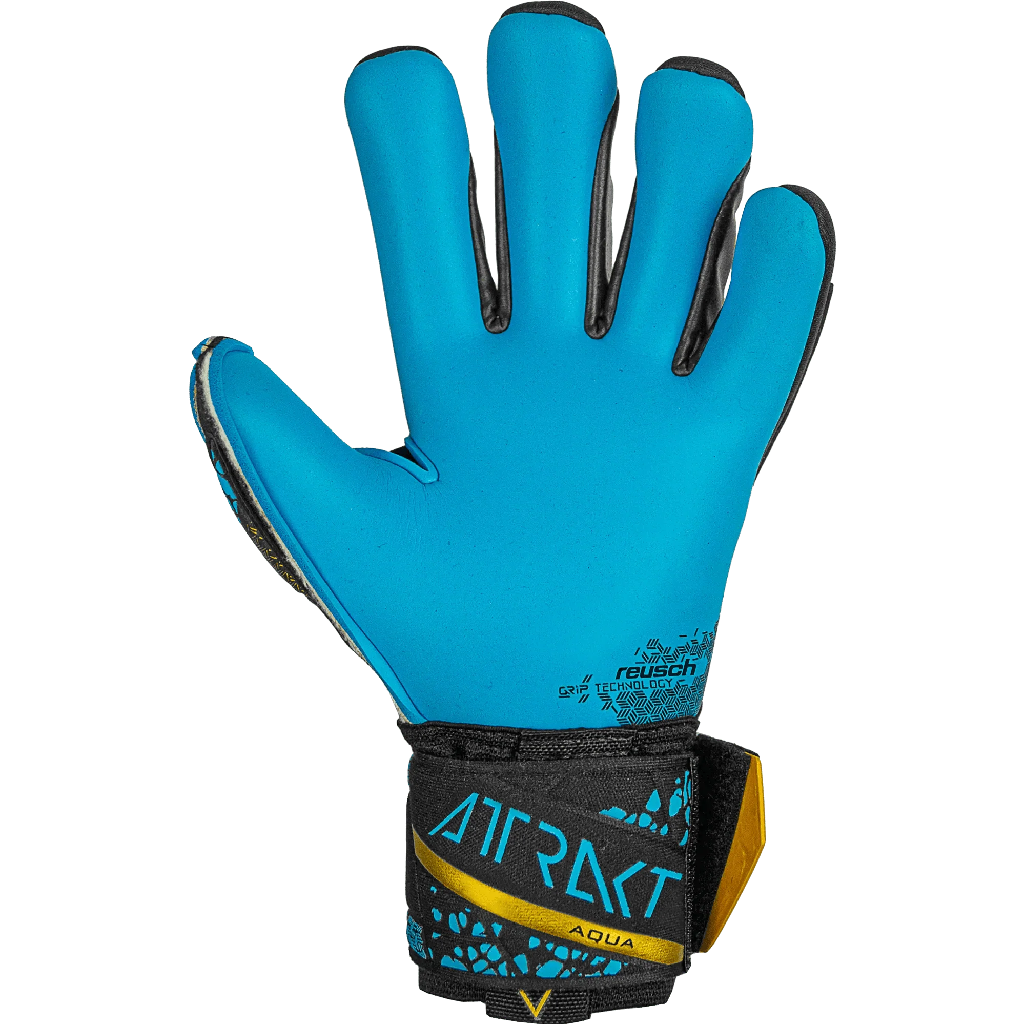 Reusch Attrakt Aqua Finger Support Goalkeeper Gloves - Image 4