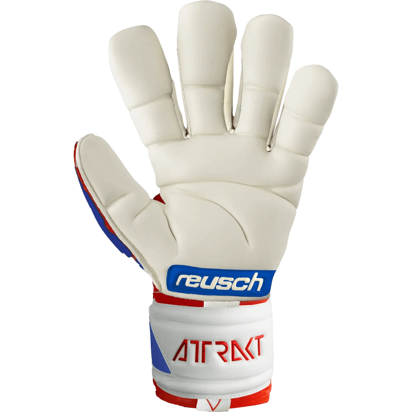 Reusch Attrakt Freegel Gold Finger Support Goalkeeper Gloves - Image 2